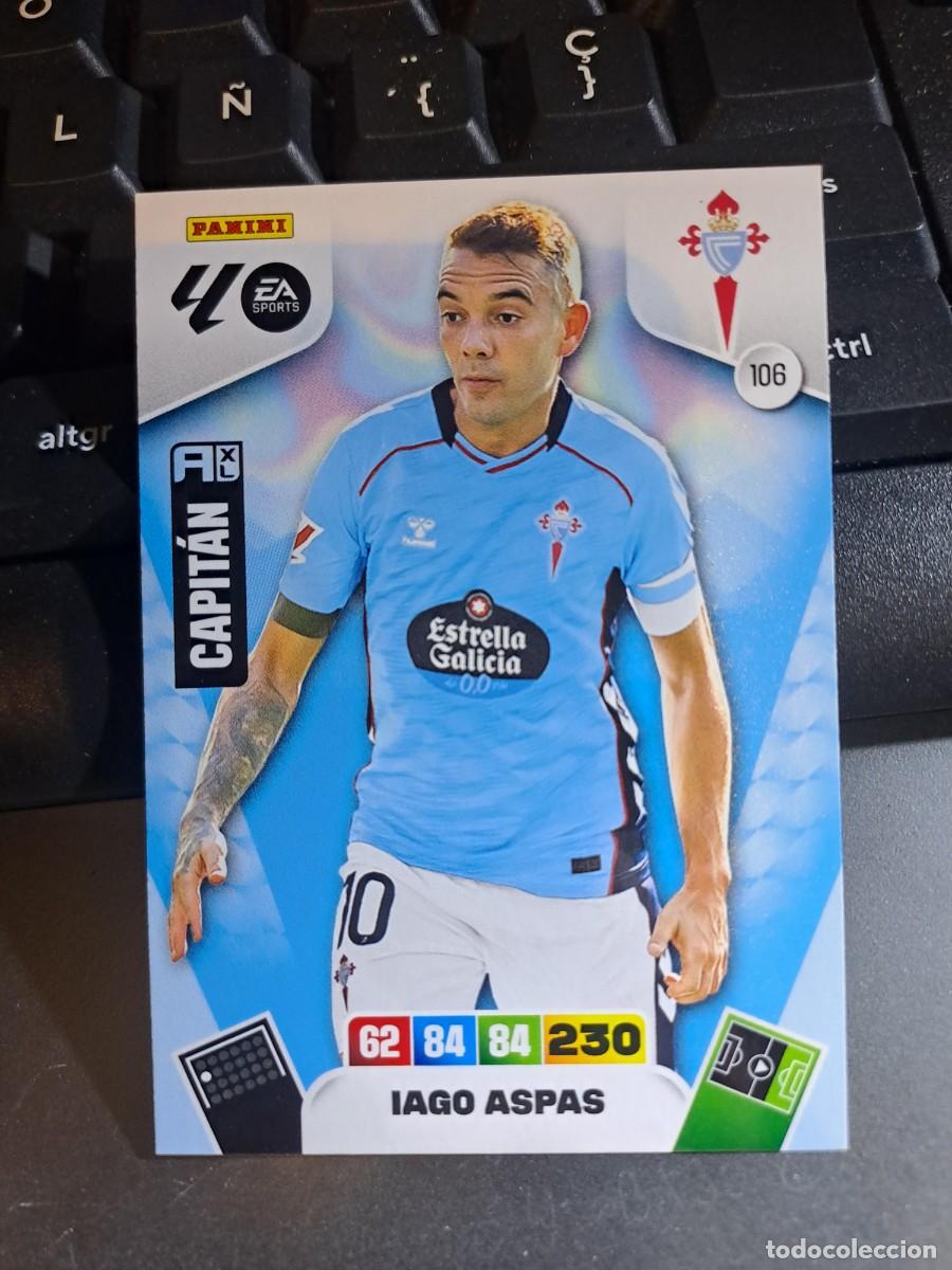 Coleccionismo Cromos antiguos: ADRENALYN XL IAGO ASPAS 106 CELTA DE VIGO CROMO LIGA 2025 2026 25 26 PANINI