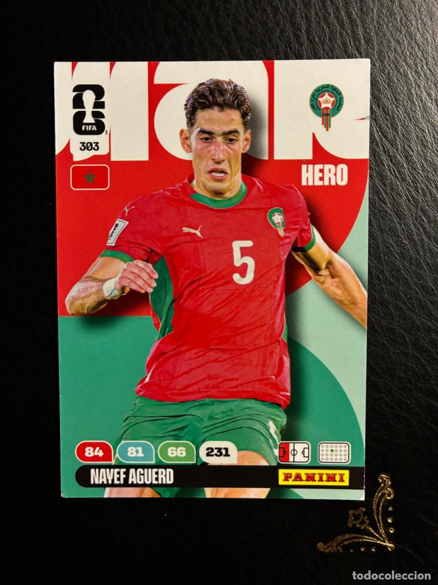 Coleccionismo Cromos antiguos: 303 NAVEF AGUERD MARRUECOS FIFA WORLD CUP ADRENALYN MUNDIAL 2026 26 PANINI