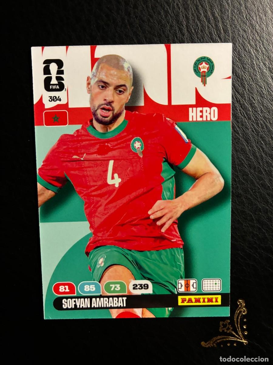 Coleccionismo Cromos antiguos: 304 SOFYAN AMRABAT MARRUECOS FIFA WORLD CUP ADRENALYN MUNDIAL 2026 26 PANINI