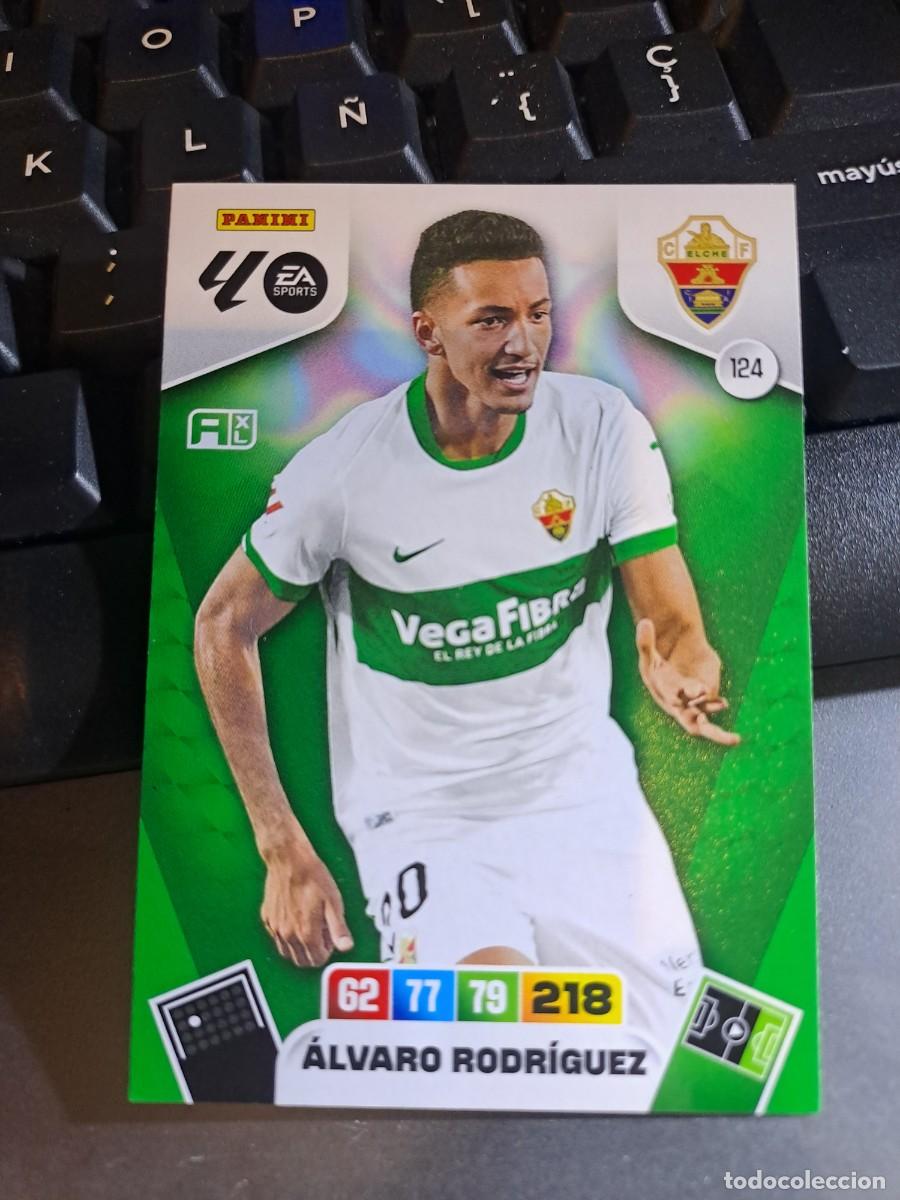 Coleccionismo Cromos antiguos: ADRENALYN XL ALVARO RODRIGUEZ 124 ELCHE CROMO LIGA 2025 2026 25 26 PANINI