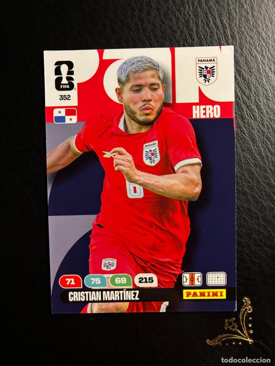 Coleccionismo Cromos antiguos: 352 CRISTIAN MARTINEZ PANAMA FIFA WORLD CUP ADRENALYN MUNDIAL 2026 26 PANINI