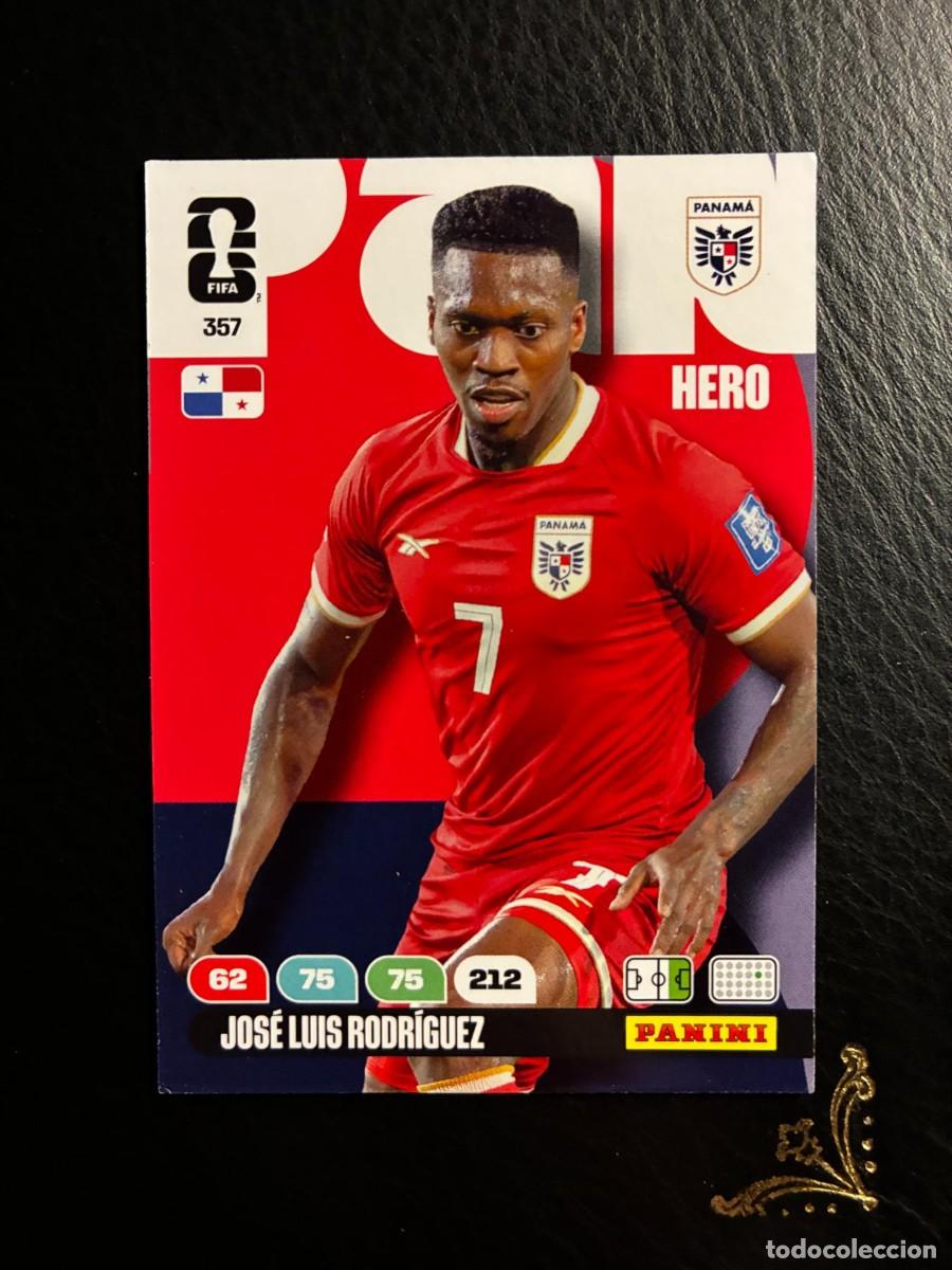 Coleccionismo Cromos antiguos: 357 JOS&Eacute; LUIS RODR&Iacute;GUEZ PANAMA FIFA WORLD CUP ADRENALYN MUNDIAL 2026 26 PANINI