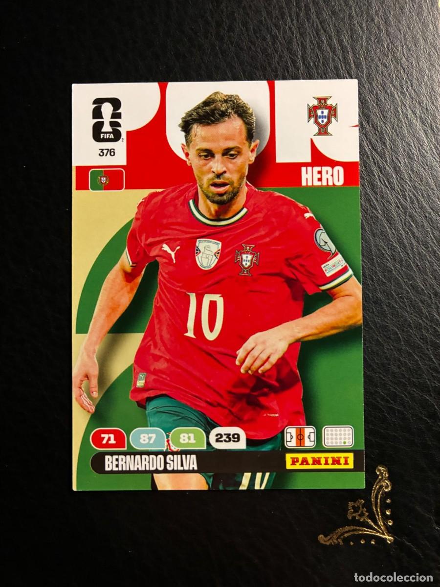 Coleccionismo Cromos antiguos: 376 BERNARDO SILVA PORTUGAL FIFA WORLD CUP ADRENALYN MUNDIAL 2026 26 PANINI