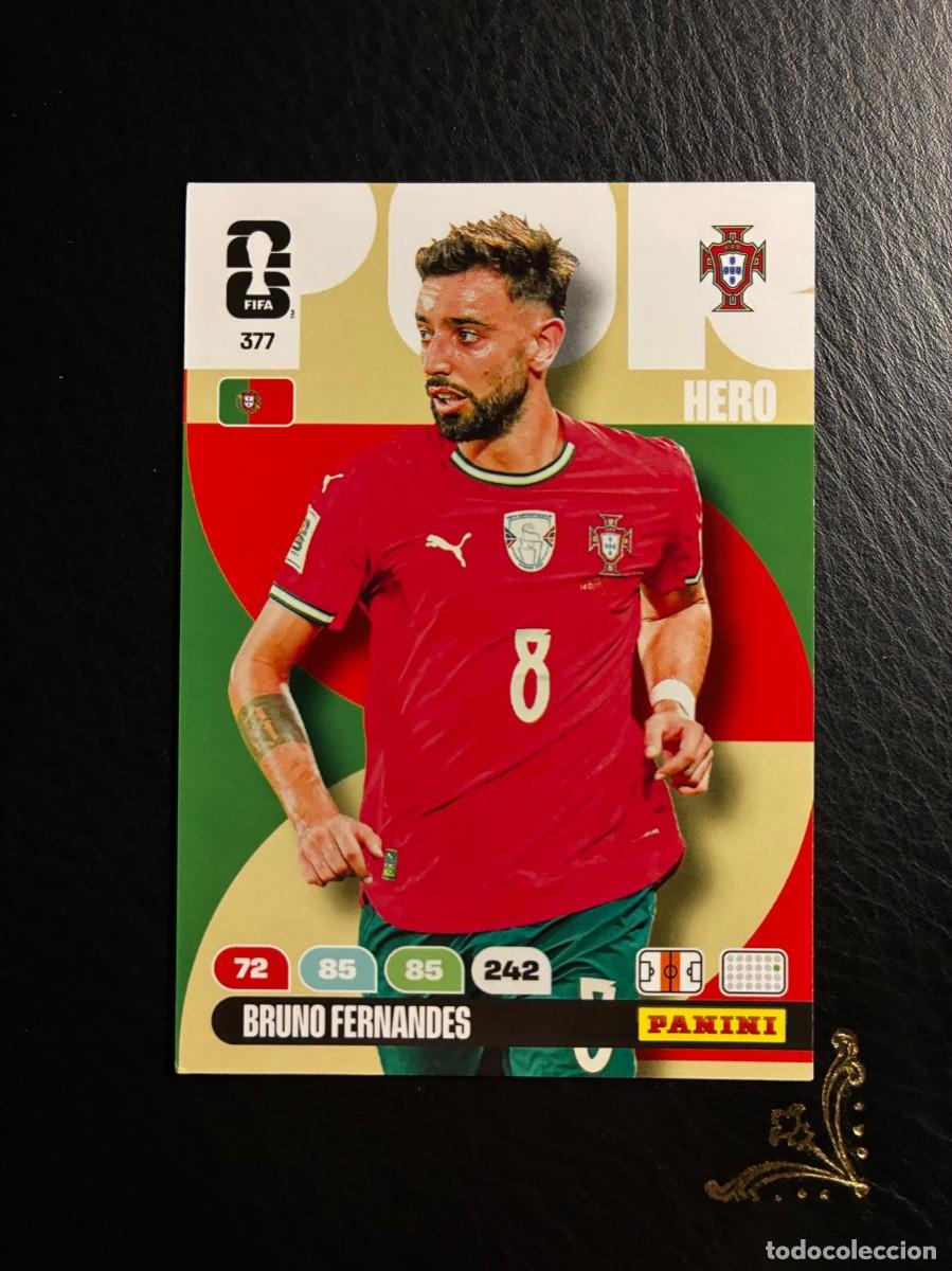 Coleccionismo Cromos antiguos: 377 BRUNO FERNANDES PORTUGAL FIFA WORLD CUP ADRENALYN MUNDIAL 2026 26 PANINI