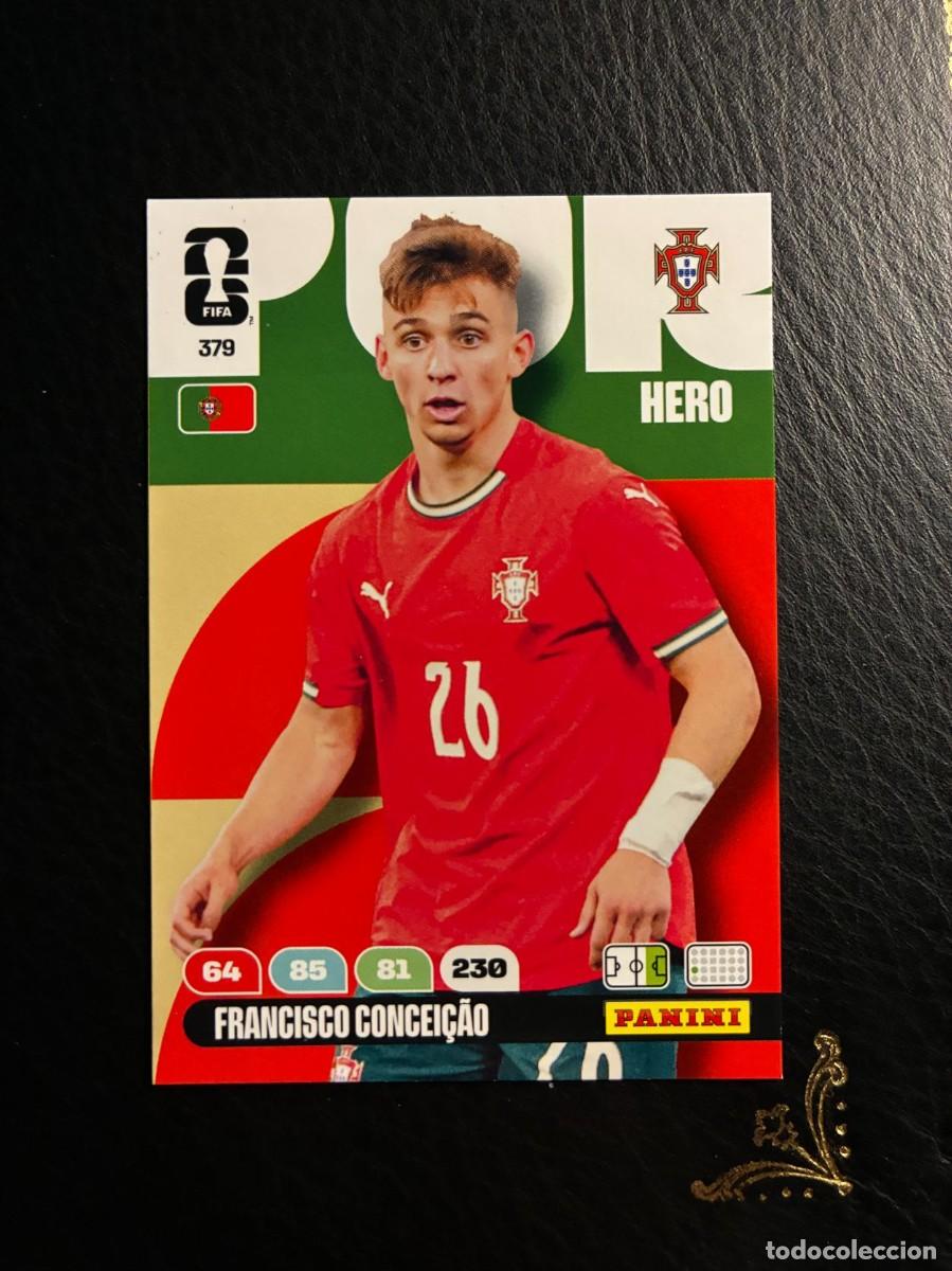 Coleccionismo Cromos antiguos: 379 FRANCISCO CONCEI&Ccedil;&Atilde;O PORTUGAL FIFA WORLD CUP ADRENALYN MUNDIAL 2026 26 PANINI