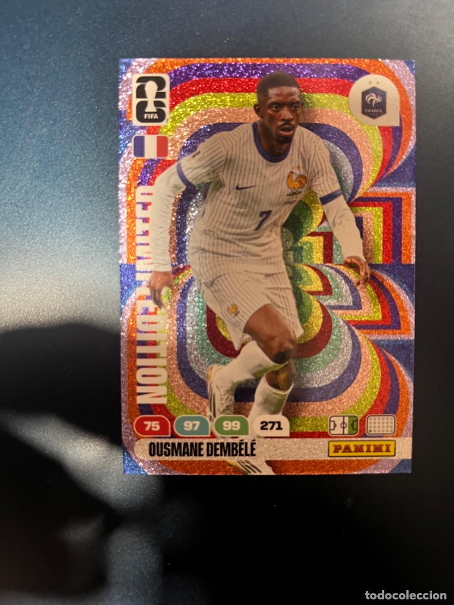Coleccionismo Cromos antiguos: Dembele france Francia edition limited adrenalyn world cup mundial 2026