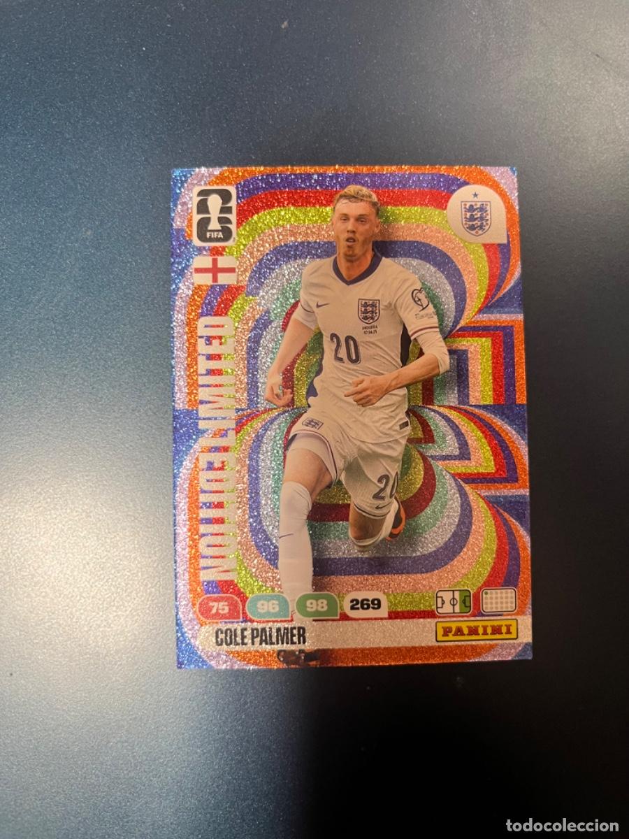 Coleccionismo Cromos antiguos: Cole palmer england inglaterra edition limited adrenalyn world cup mundial 2026