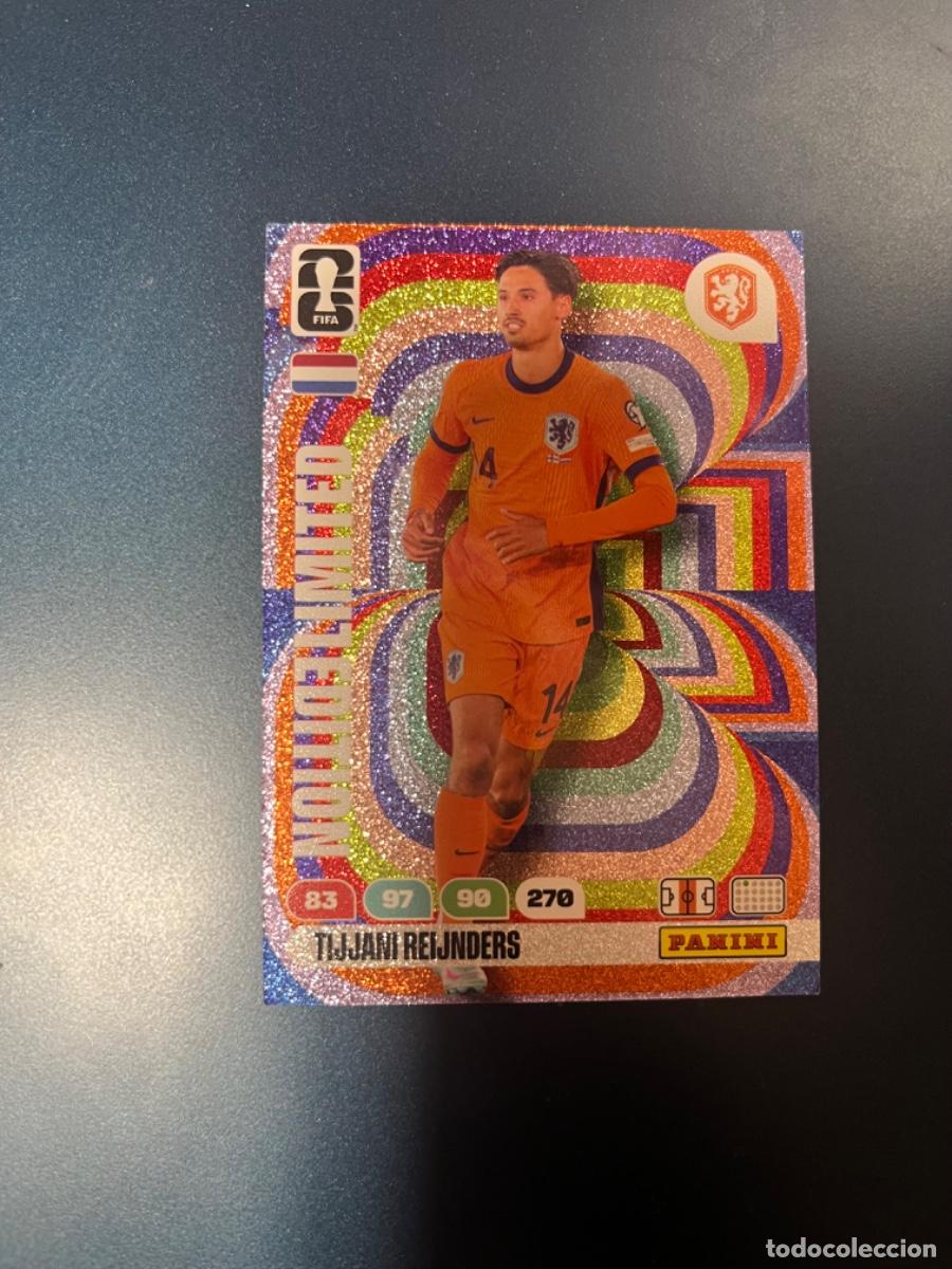 Coleccionismo Cromos antiguos: Reijnders Pa&iacute;ses Bajos edition limited adrenalyn world cup mundial 2026