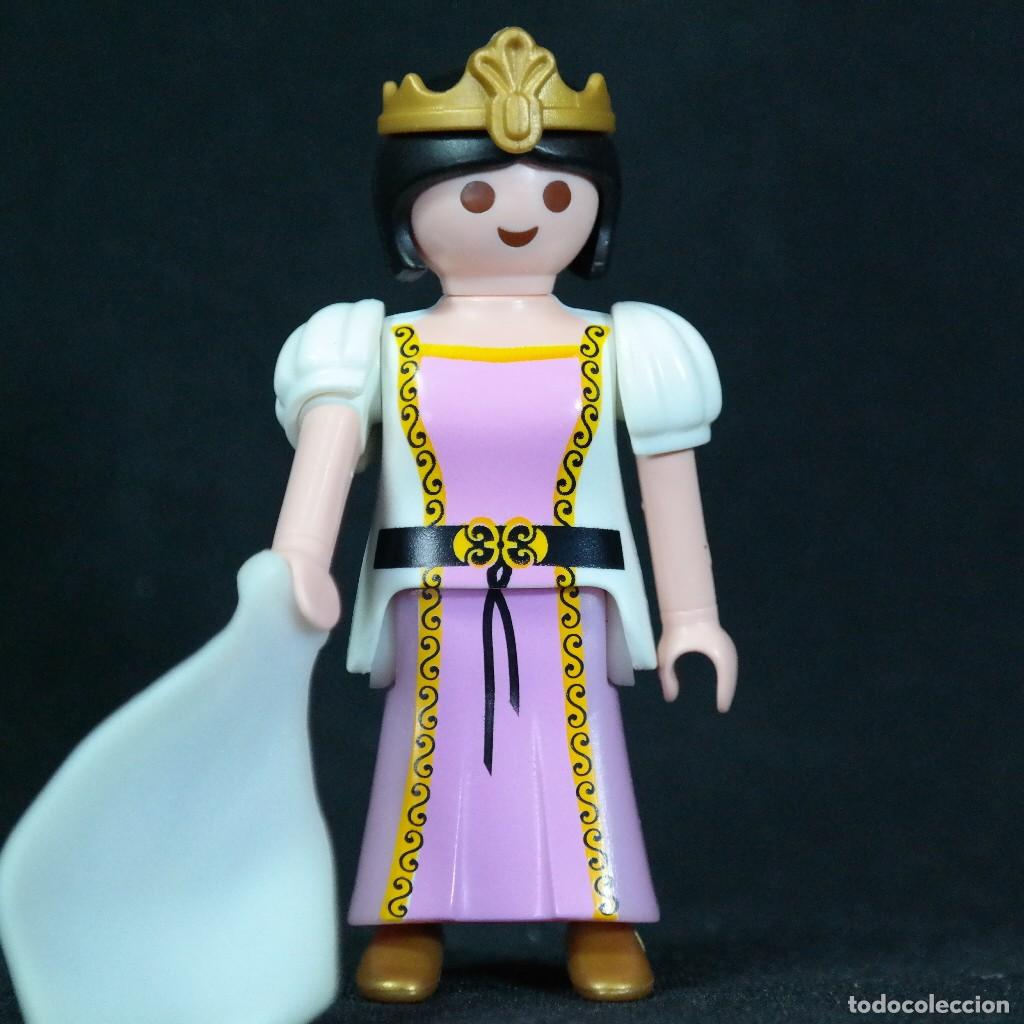 Coleccionismo Cromos antiguos: Playmobil reina medieval ☼