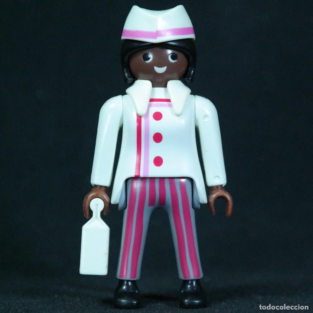Coleccionismo Cromos antiguos: Playmobil cocinera ☼