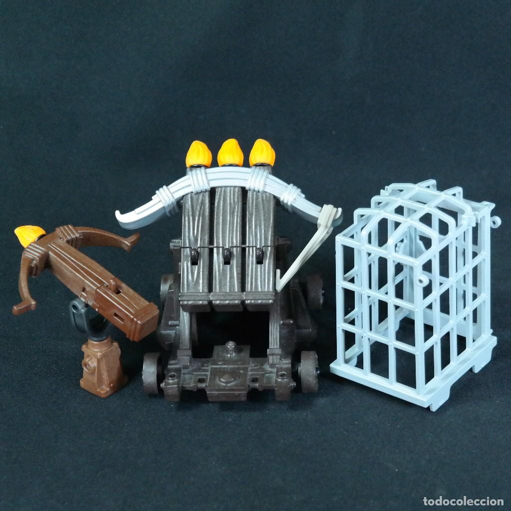 Coleccionismo Cromos antiguos: Playmobil armas medievales CON DETALLES Y INCOMPLETAS ☼