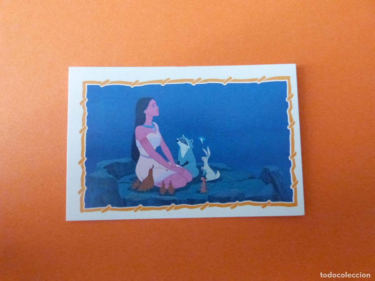 Coleccionismo Cromos antiguos: CROMO DE POCAHONTAS SIN PEGAR N&ordm; 44 A&Ntilde;O 1996 DEL ALBUM POCAHONTAS DE PANINI