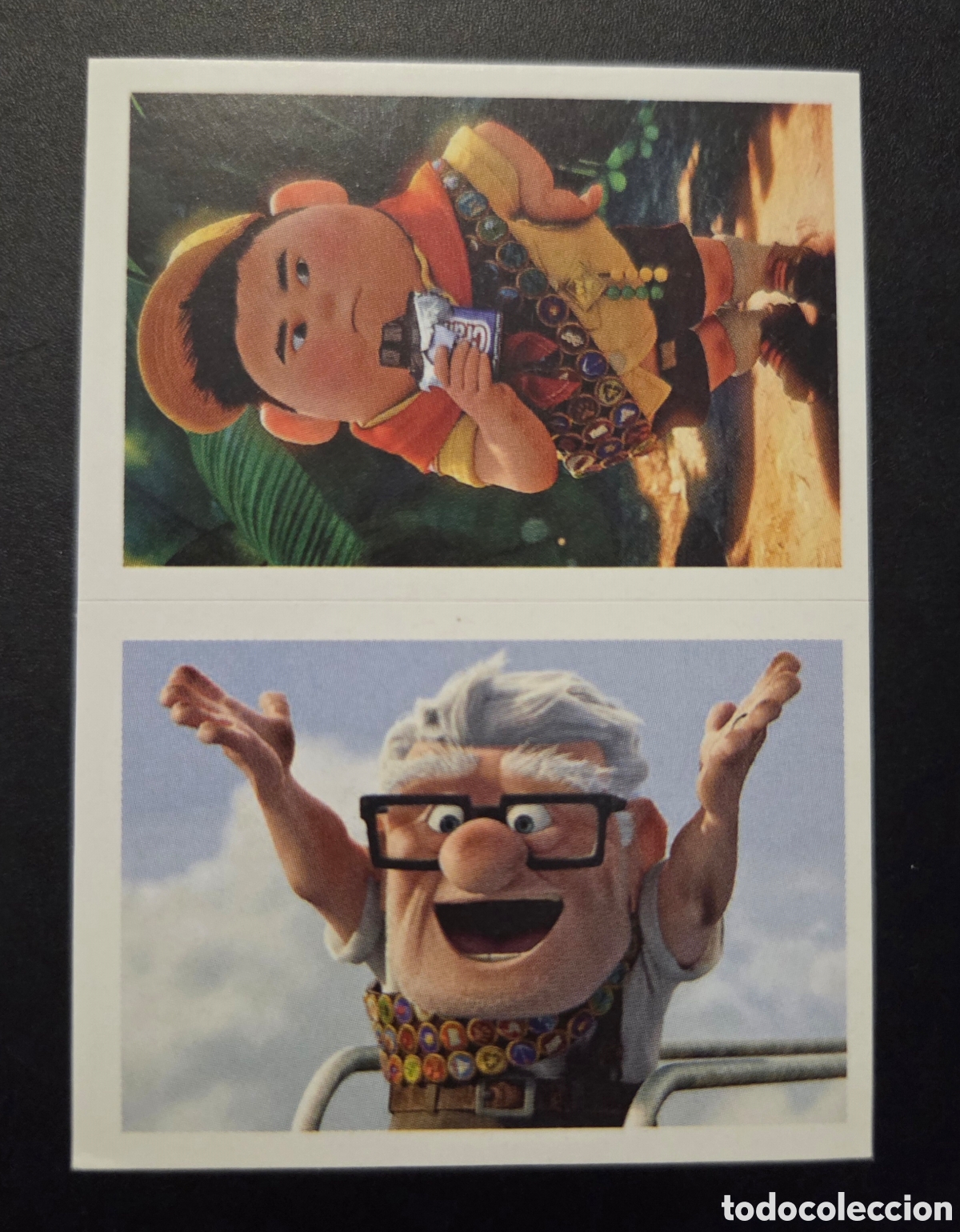 Coleccionismo Cromos antiguos: CROMO N&deg; 128A 128B PIXAR FEST 2022 PANINI