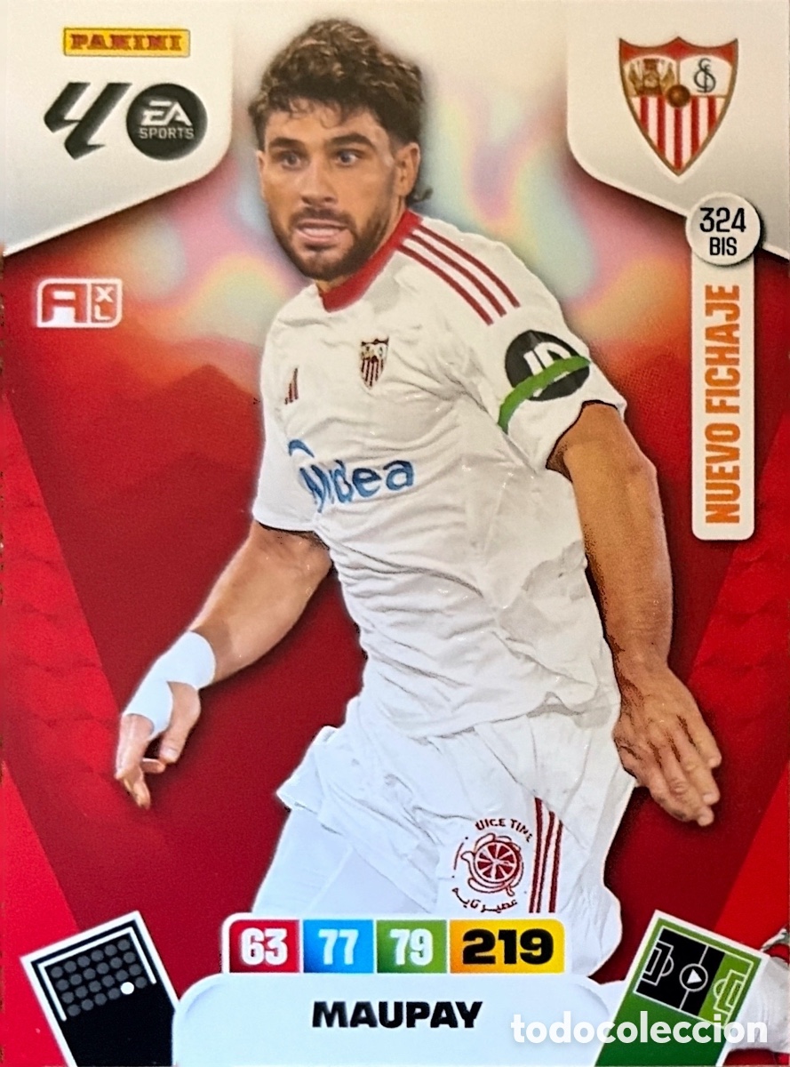 Coleccionismo Cromos antiguos: 324.bis- MAUPAY (SEVILLA) ADRENALYN XL LIGA 2025/26 (PANINI)