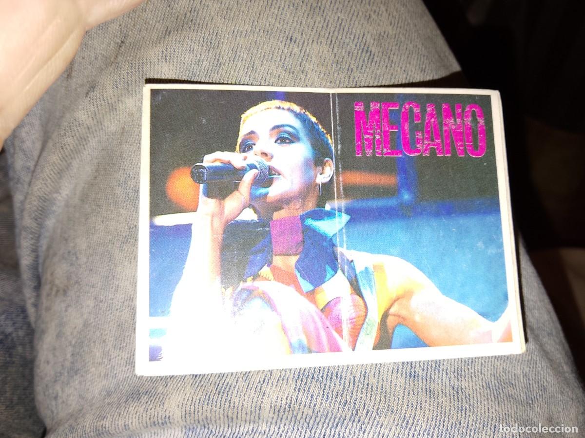 Coleccionismo Cromos antiguos: Mecano bimbo rock adhesivo