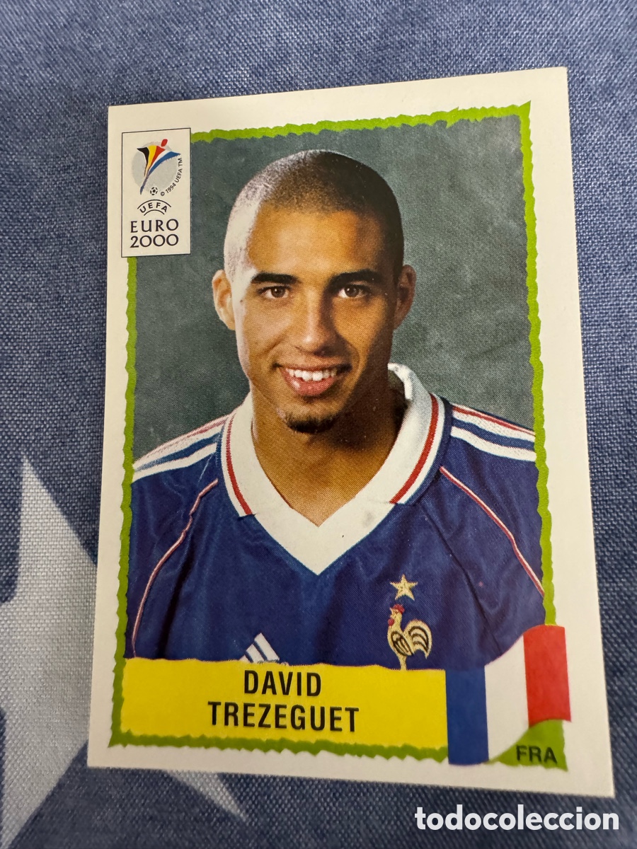 Coleccionismo Cromos antiguos: David Trezeguet - Eurocopa 2000