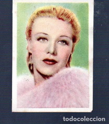 Coleccionismo Cromos antiguos: CROMO CINEFOTO EDITORIAL BRUGUERA E -4.A N&ordm;5 GINGER ROGERS DEL A&Ntilde;O 43