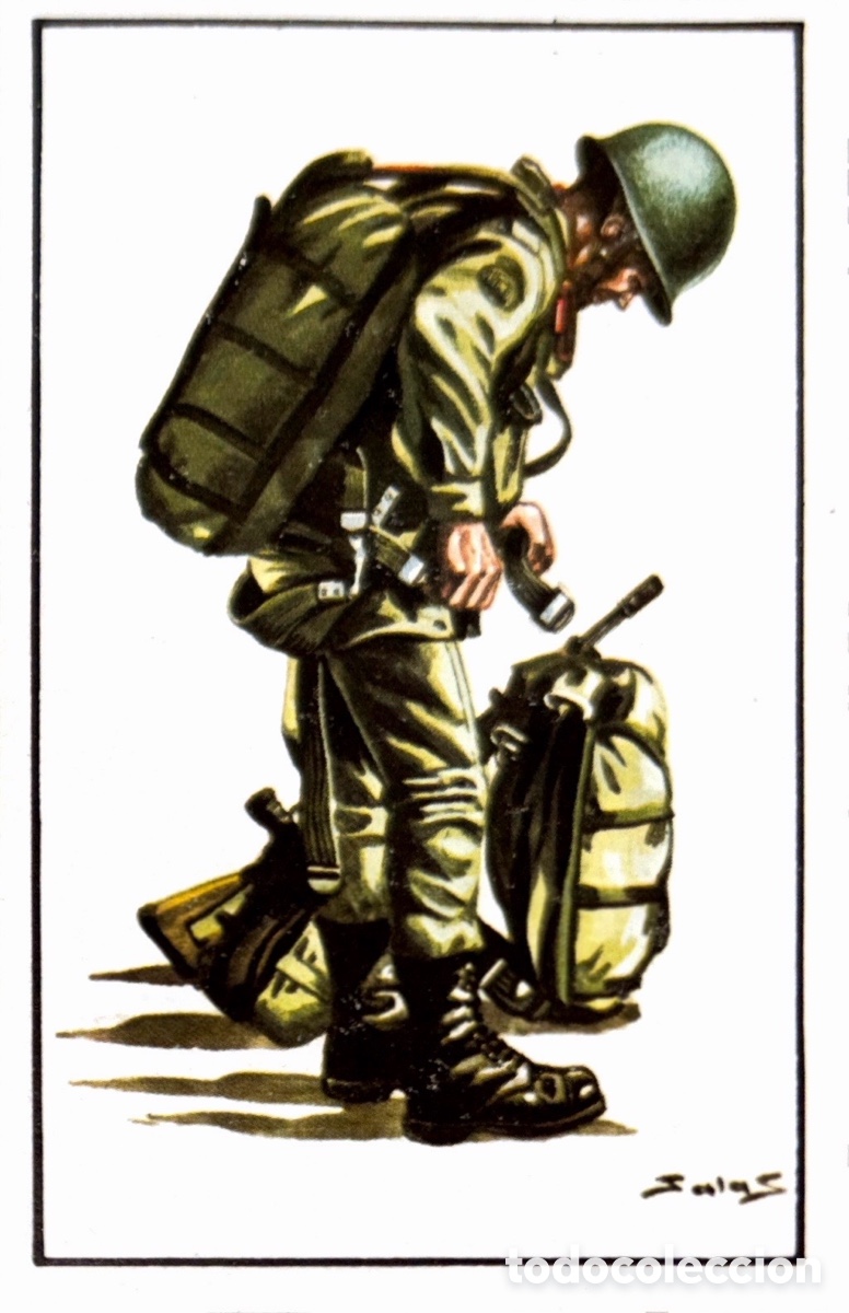 Coleccionismo Cromos antiguos: Cromo numero 31 - coleccion cromos nuestros ejercitos . Ruiz Romero a&ntilde;o 1982