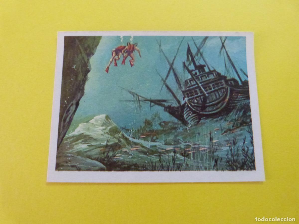 Coleccionismo Cromos antiguos: CROMO DE EL MAR FUENTE DE VIDA DESPEGADO N&ordm; 237 A&Ntilde;O 1973 DEL ALBUM EL MAR FUENTE DE VIDA RUIZ ROMERO