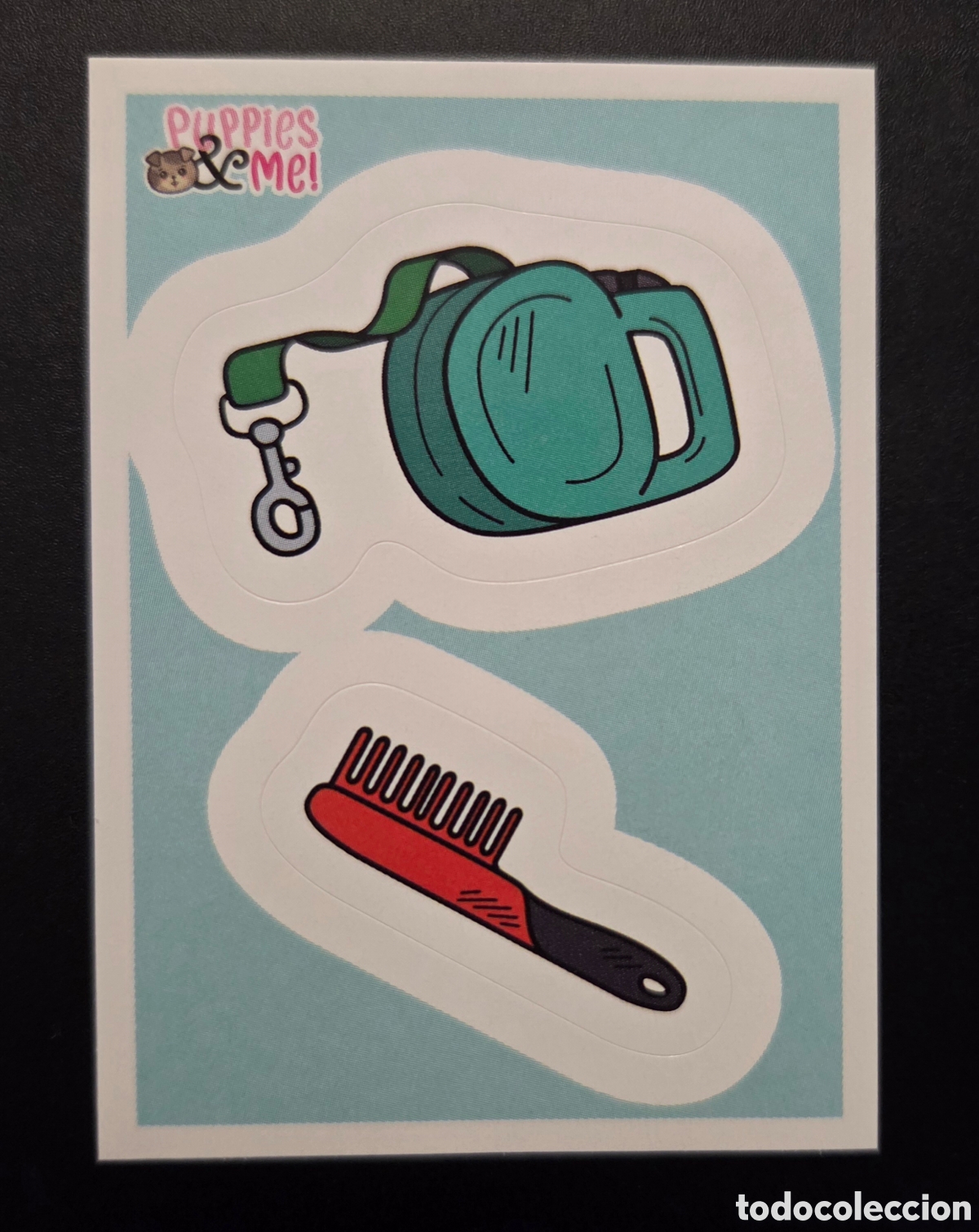 Colecionismo Cromos antigos: Cromo n&deg; X19A/B Puppies and me Panini 2021