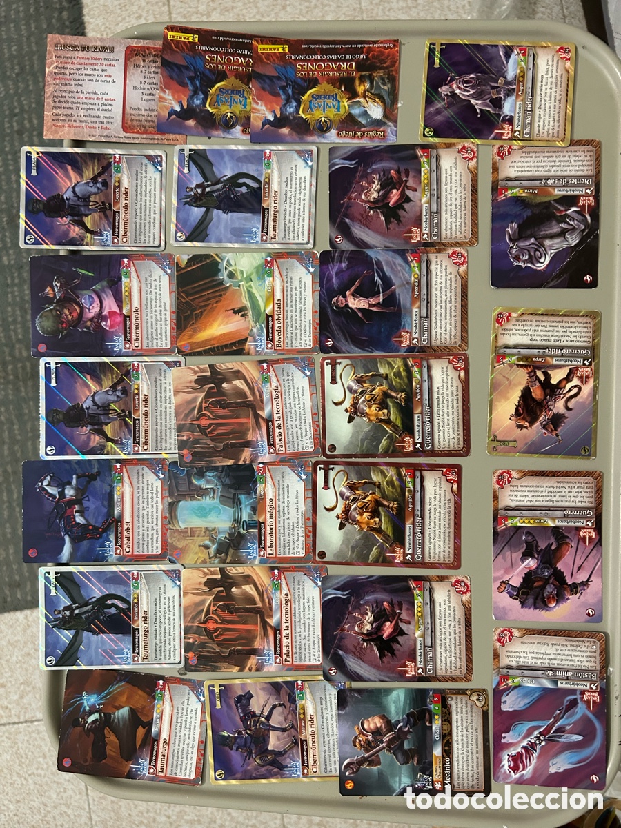 Coleccionismo Cromos antiguos: 98 cromos Fantasy Riders 2018+10sobres sin abrir
