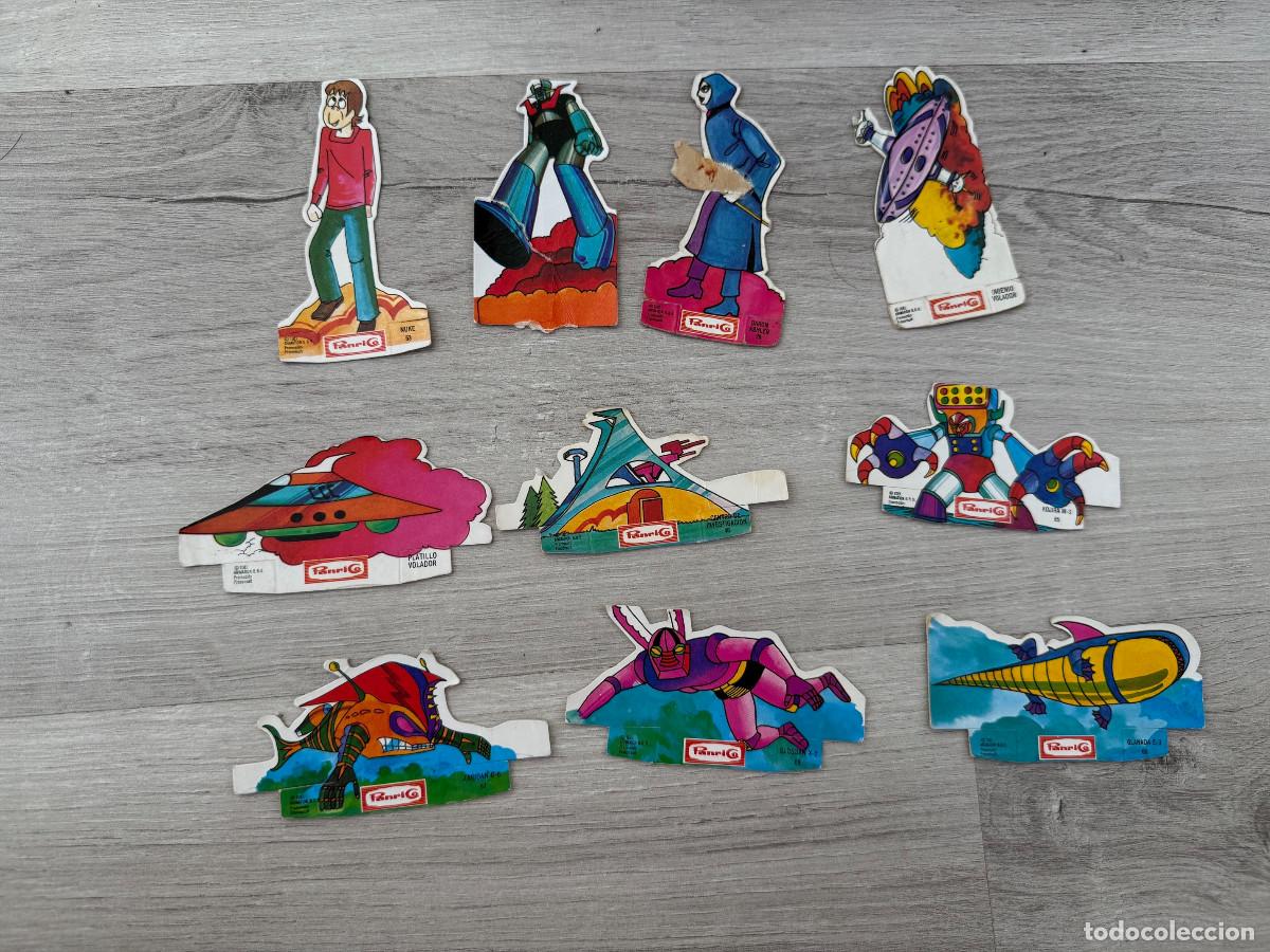 Coleccionismo Cromos antiguos: 10 cromos troquelados Mazinger Z de Panrico