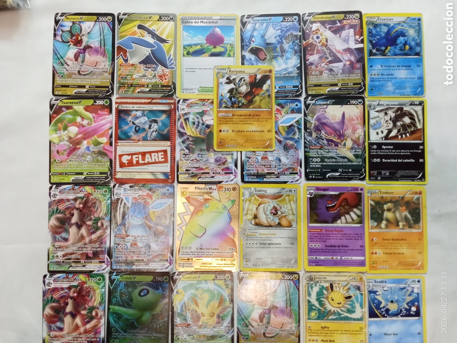 Coleccionismo Cromos antiguos: Lote cartas Pokemon variadas