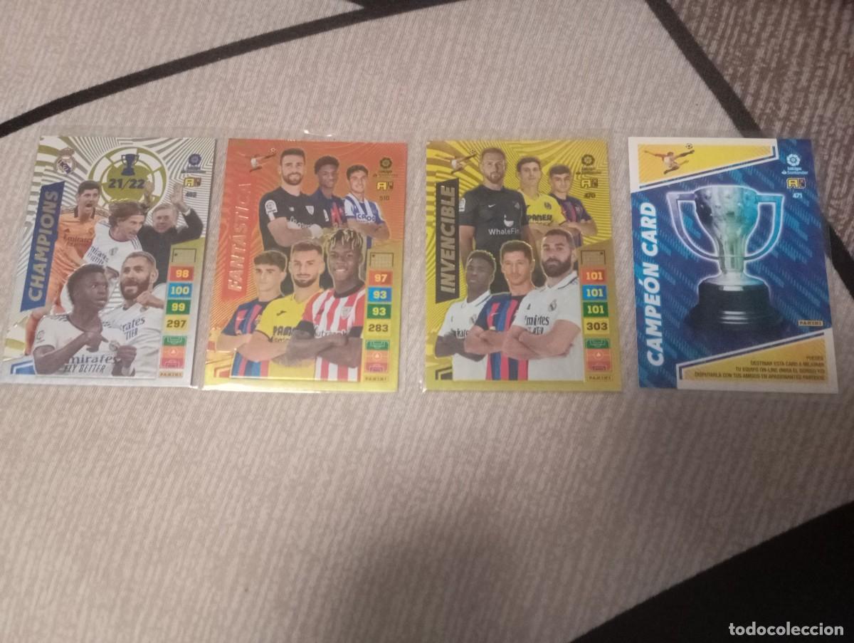 Coleccionismo Cromos antiguos: Lote adrenalyn 2022 especiales