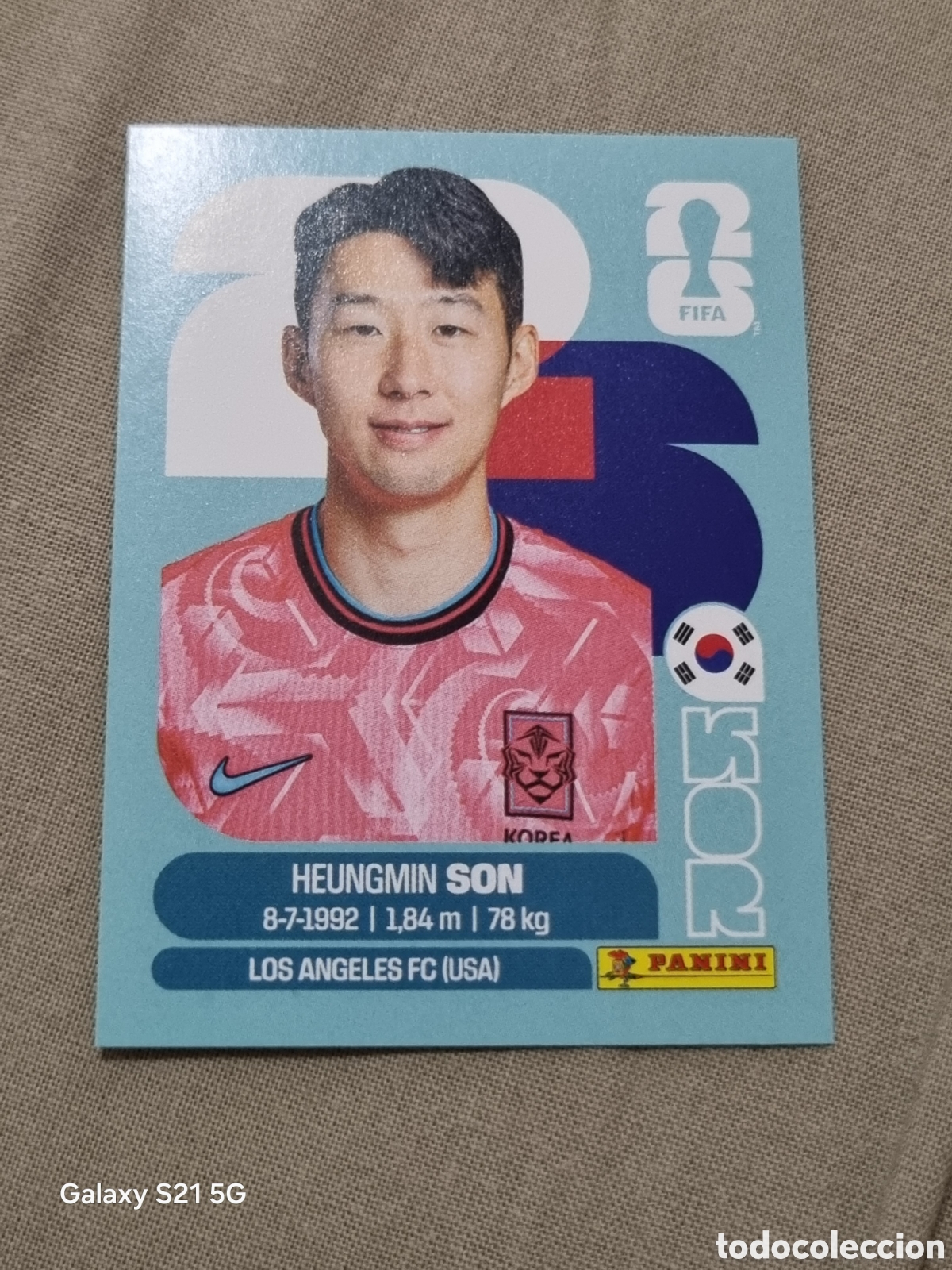 Collectionnisme Cartes &agrave; collectionner anciennes: 18 - SON , KOREA FIFA WORLD CUP 2026