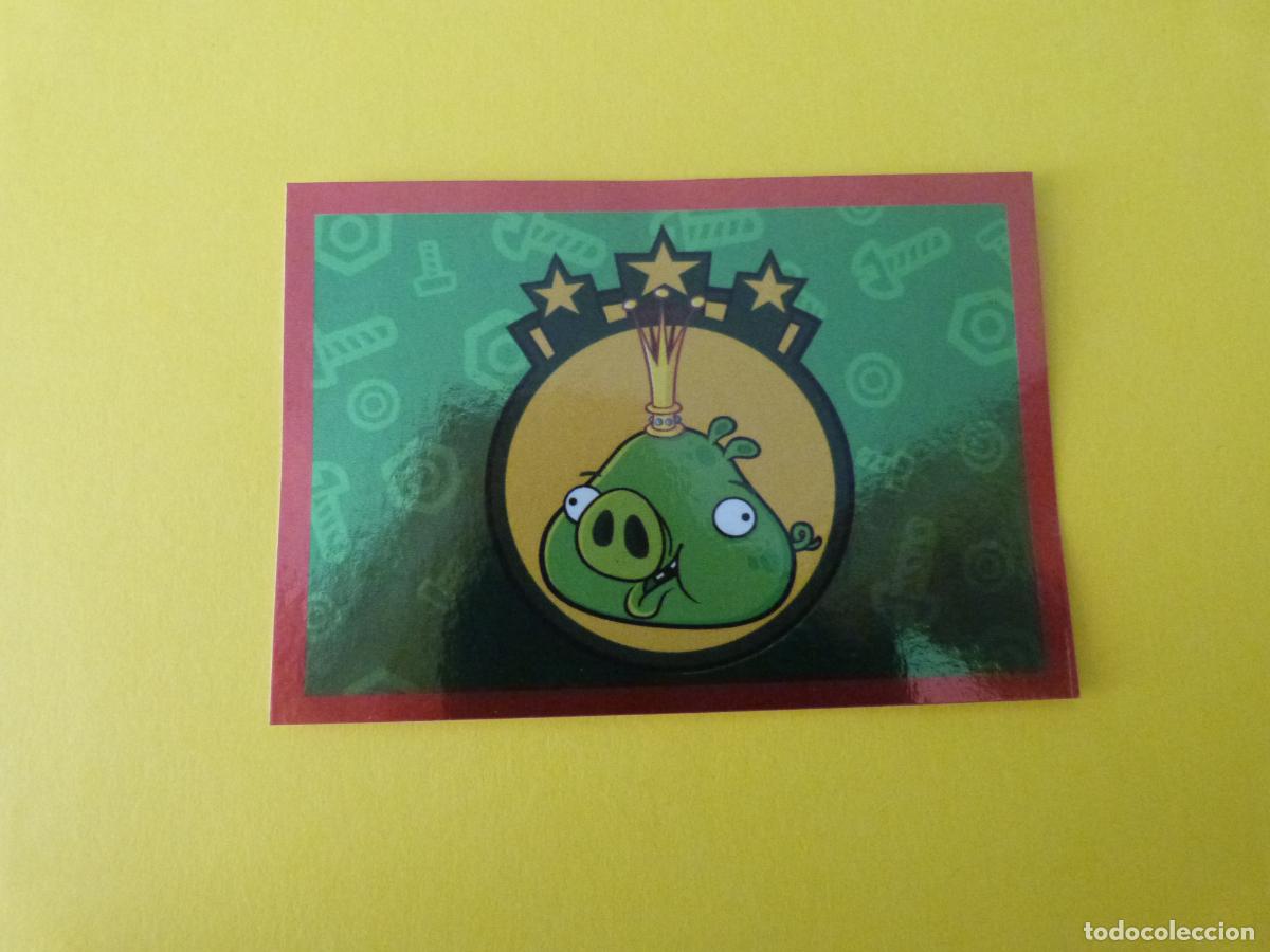 Collectionnisme Cartes &agrave; collectionner anciennes: CROMO DE ANGRY BIRDS GO SIN PEGAR N&ordm; 201 A&Ntilde;O 2013 DEL ALBUM ANGRY BIRDS GO DE GIRO-MAX