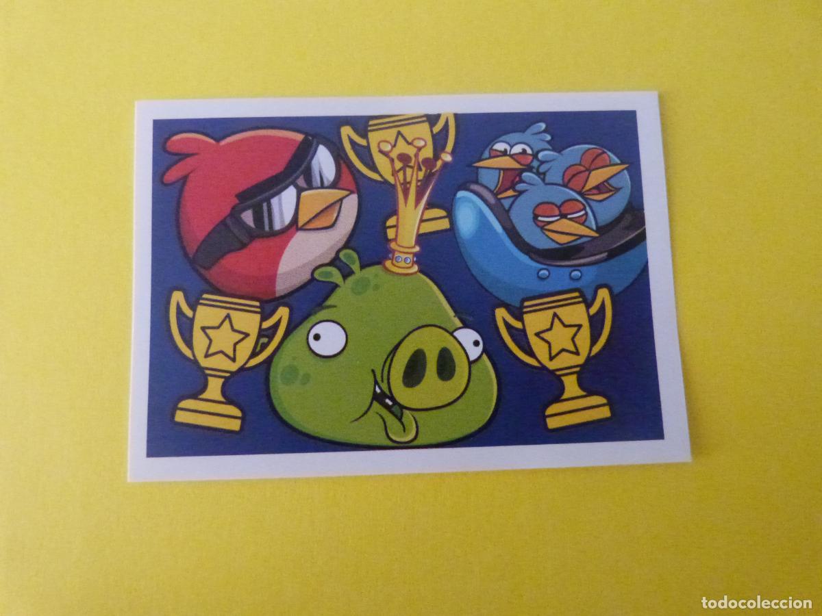Coleccionismo Cromos antiguos: CROMO DE ANGRY BIRDS GO SIN PEGAR N&ordm; 196 A&Ntilde;O 2013 DEL ALBUM ANGRY BIRDS GO DE GIRO-MAX