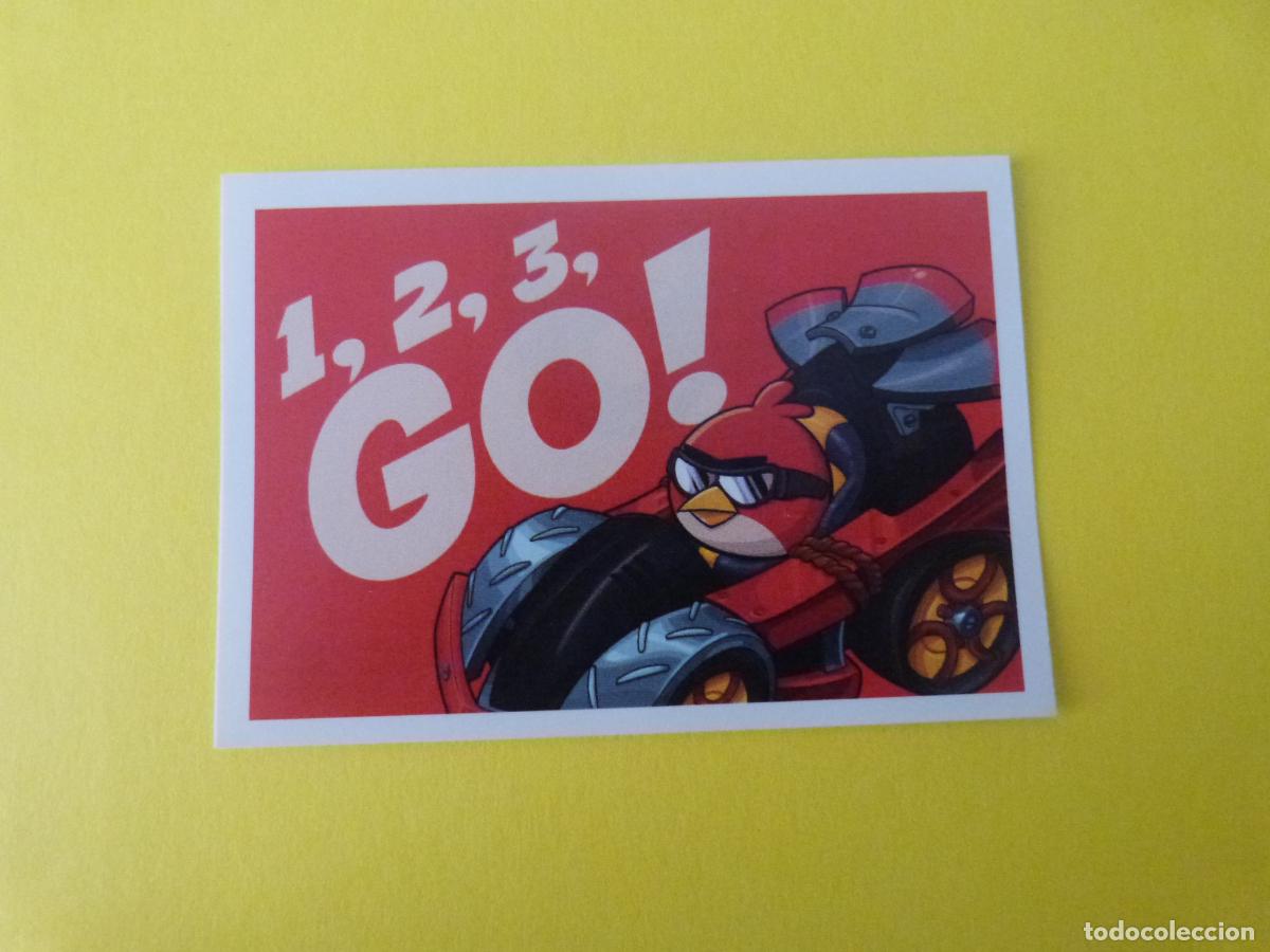 Coleccionismo Cromos antiguos: CROMO DE ANGRY BIRDS GO SIN PEGAR N&ordm; 184 A&Ntilde;O 2013 DEL ALBUM ANGRY BIRDS GO DE GIRO-MAX