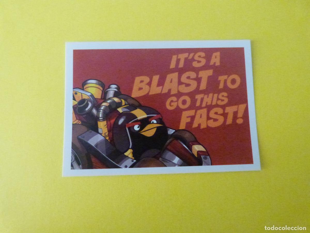 Coleccionismo Cromos antiguos: CROMO DE ANGRY BIRDS GO SIN PEGAR N&ordm; 155 A&Ntilde;O 2013 DEL ALBUM ANGRY BIRDS GO DE GIRO-MAX