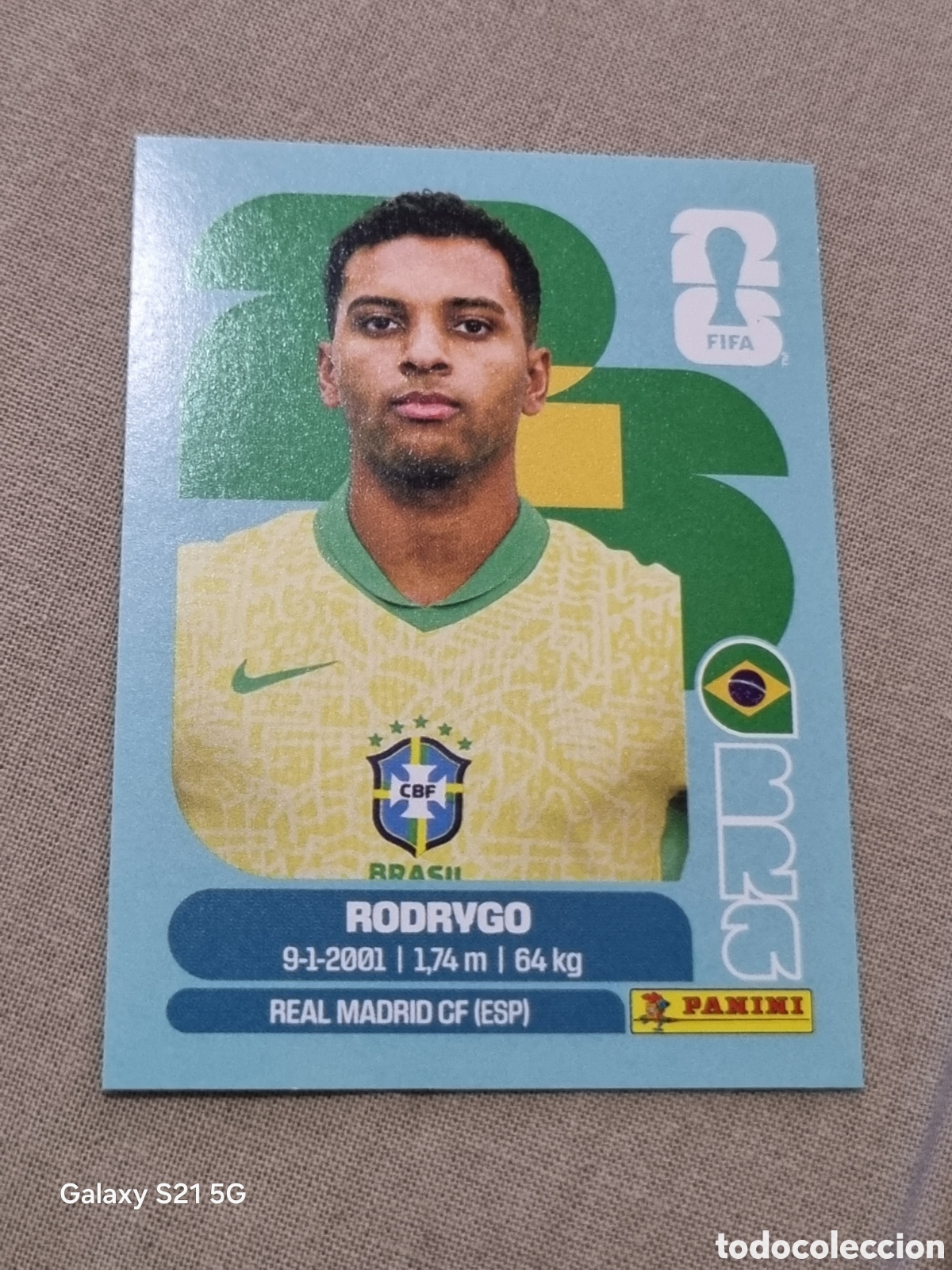 Coleccionismo Cromos antiguos: 15 - RODRYGO, BRASIL FIFA WORLD CUP 2026