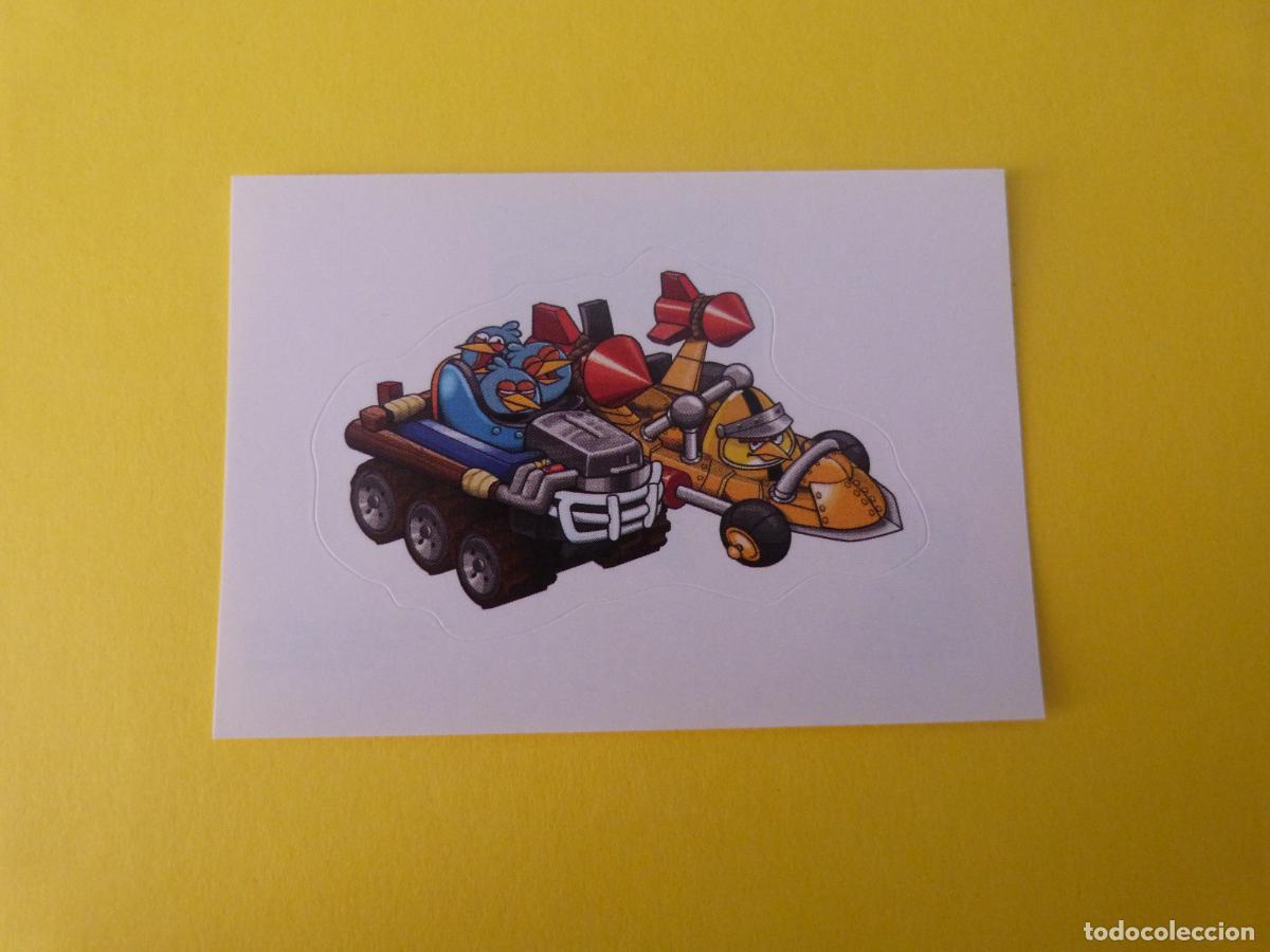 Coleccionismo Cromos antiguos: CROMO DE ANGRY BIRDS GO SIN PEGAR N&ordm; 142 A&Ntilde;O 2013 DEL ALBUM ANGRY BIRDS GO DE GIRO-MAX