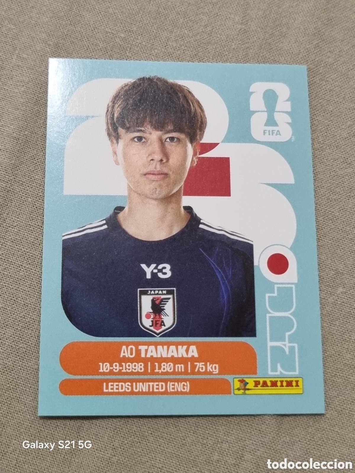Collectionnisme Cartes &agrave; collectionner anciennes: 10 - TANAKA , JAP&Oacute;N FIFA WORLD CUP 2026