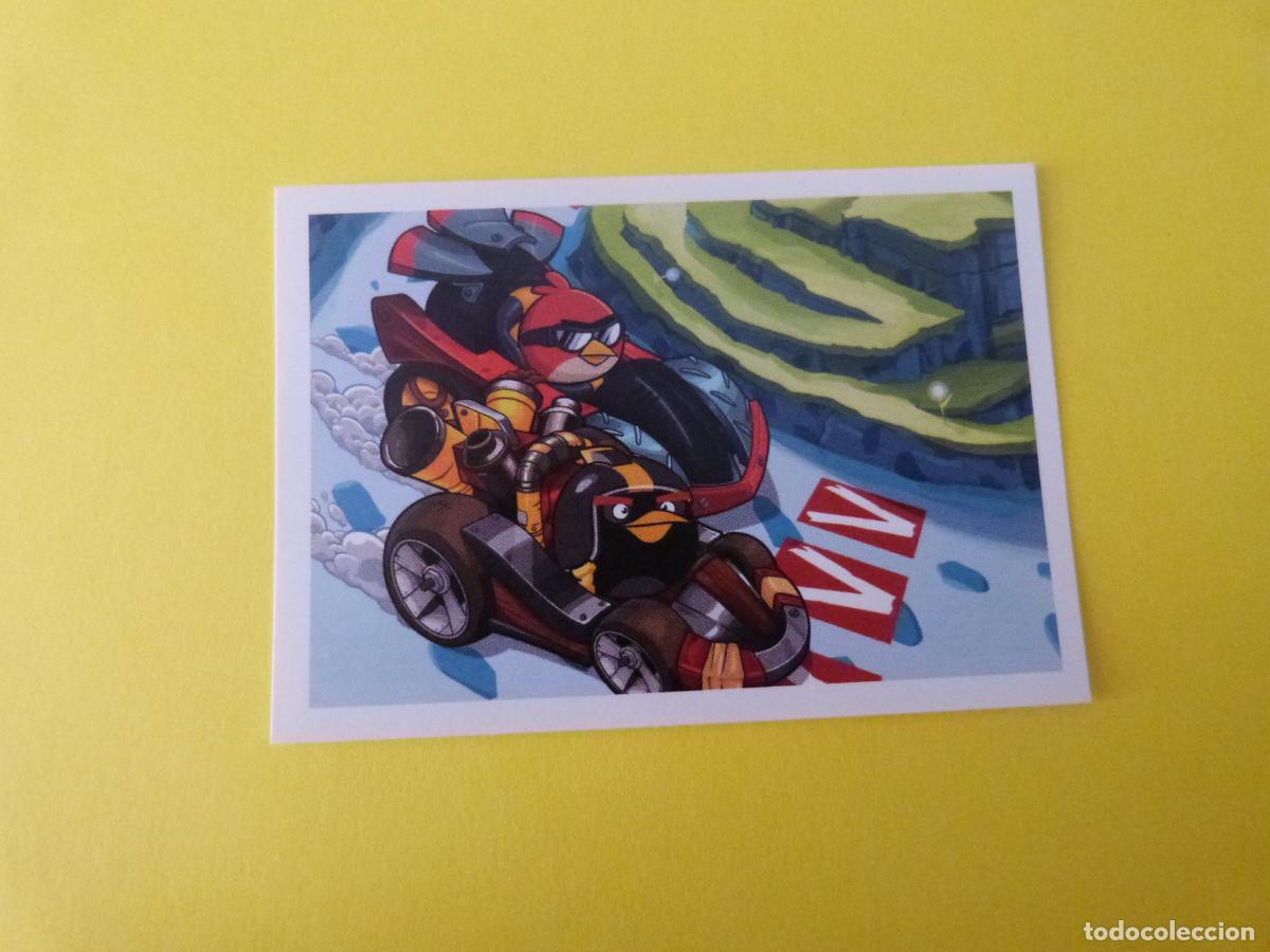Collectionnisme Cartes &agrave; collectionner anciennes: CROMO DE ANGRY BIRDS GO SIN PEGAR N&ordm; 128 A&Ntilde;O 2013 DEL ALBUM ANGRY BIRDS GO DE GIRO-MAX