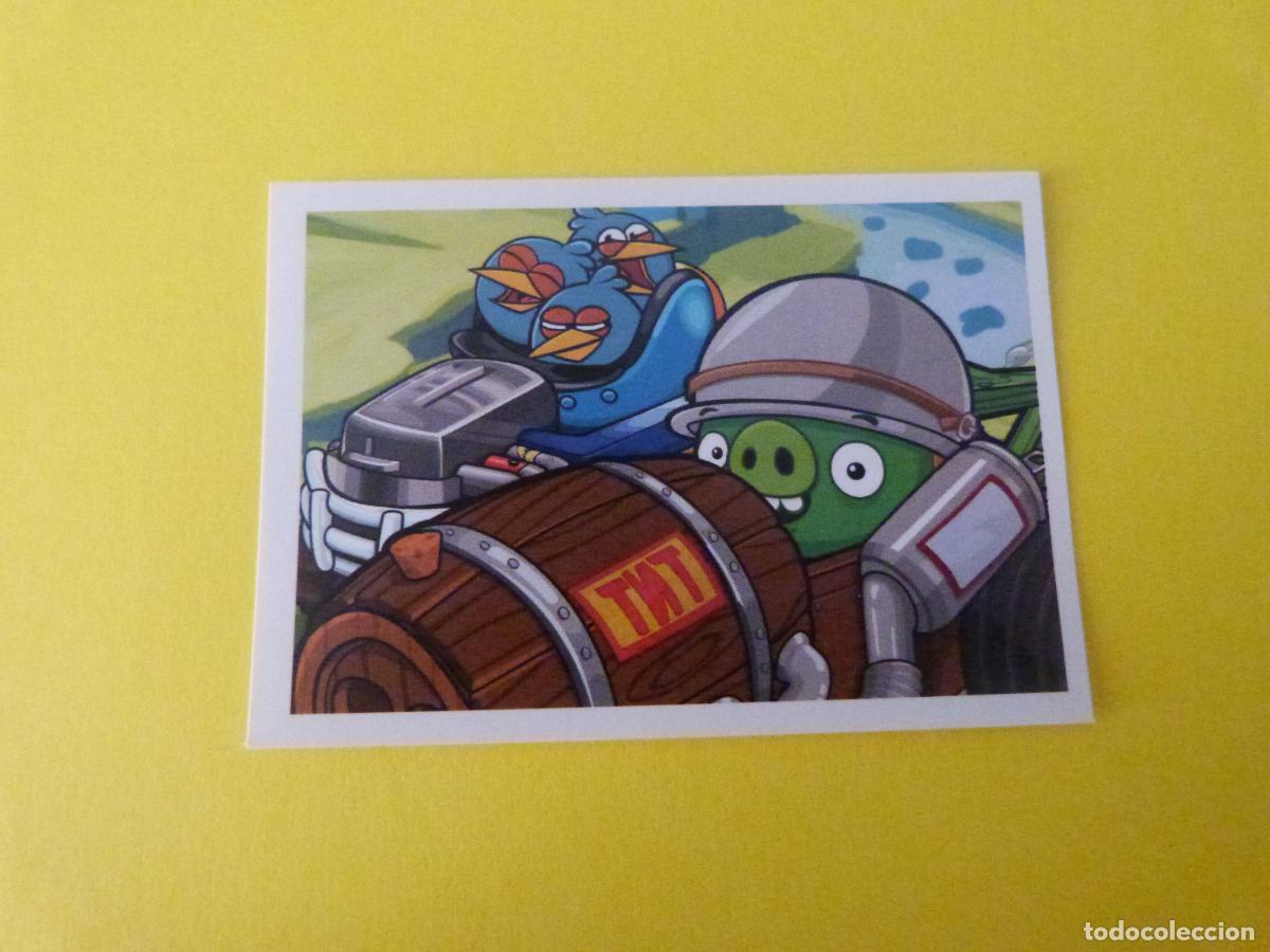 Collectionnisme Cartes &agrave; collectionner anciennes: CROMO DE ANGRY BIRDS GO SIN PEGAR N&ordm; 121 A&Ntilde;O 2013 DEL ALBUM ANGRY BIRDS GO DE GIRO-MAX