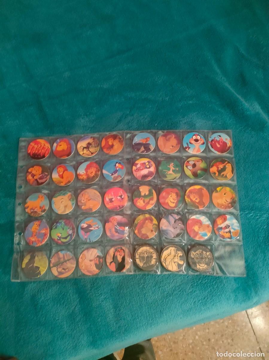 Coleccionismo Cromos antiguos: Colecci&oacute;n Tazos El Rey Leon