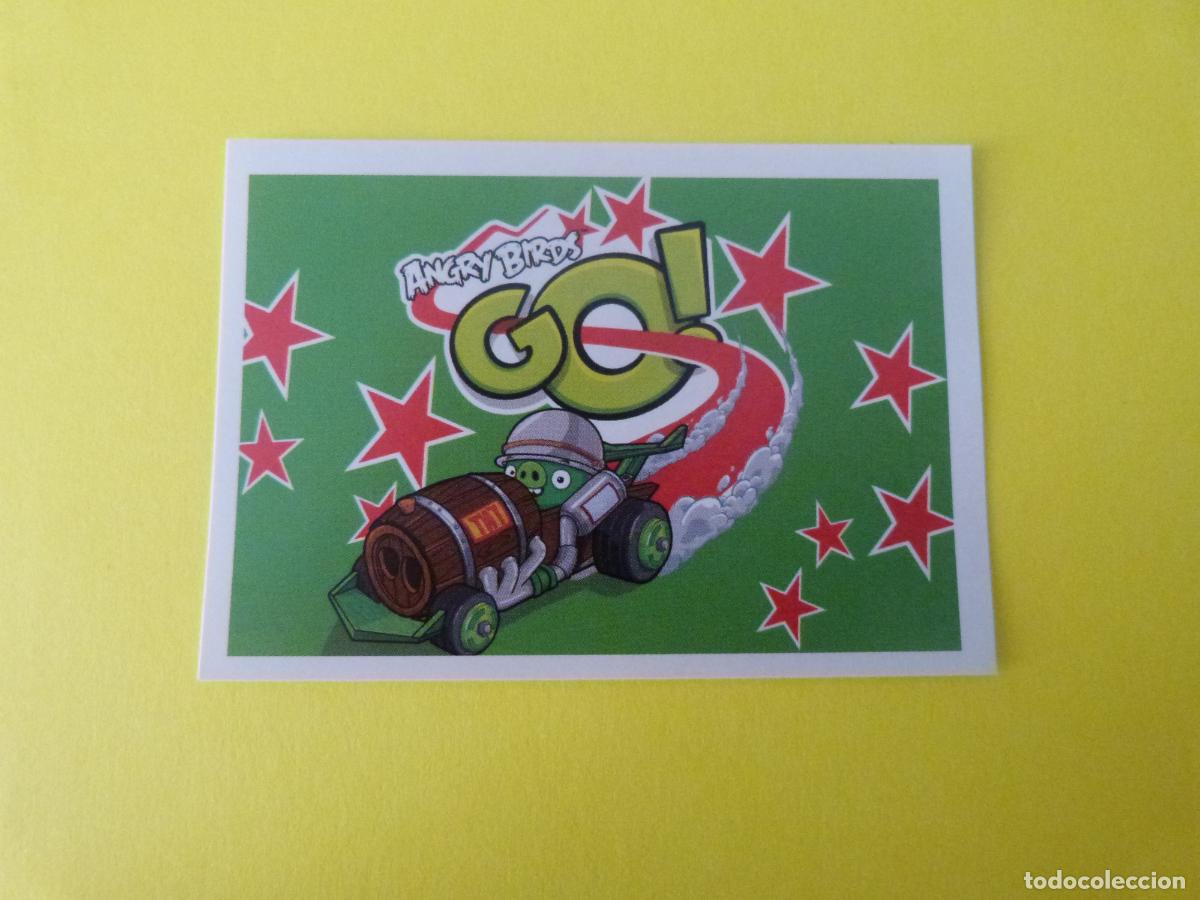 Collectable Antique Stickers: CROMO DE ANGRY BIRDS GO SIN PEGAR N&ordm; 101 A&Ntilde;O 2013 DEL ALBUM ANGRY BIRDS GO DE GIRO-MAX