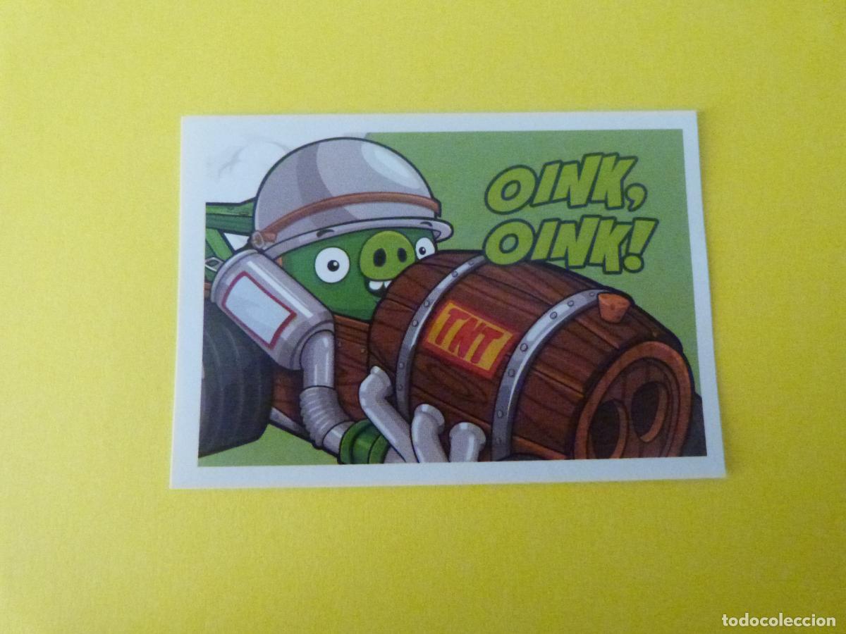 Collectable Antique Stickers: CROMO DE ANGRY BIRDS GO SIN PEGAR N&ordm; 99 A&Ntilde;O 2013 DEL ALBUM ANGRY BIRDS GO DE GIRO-MAX