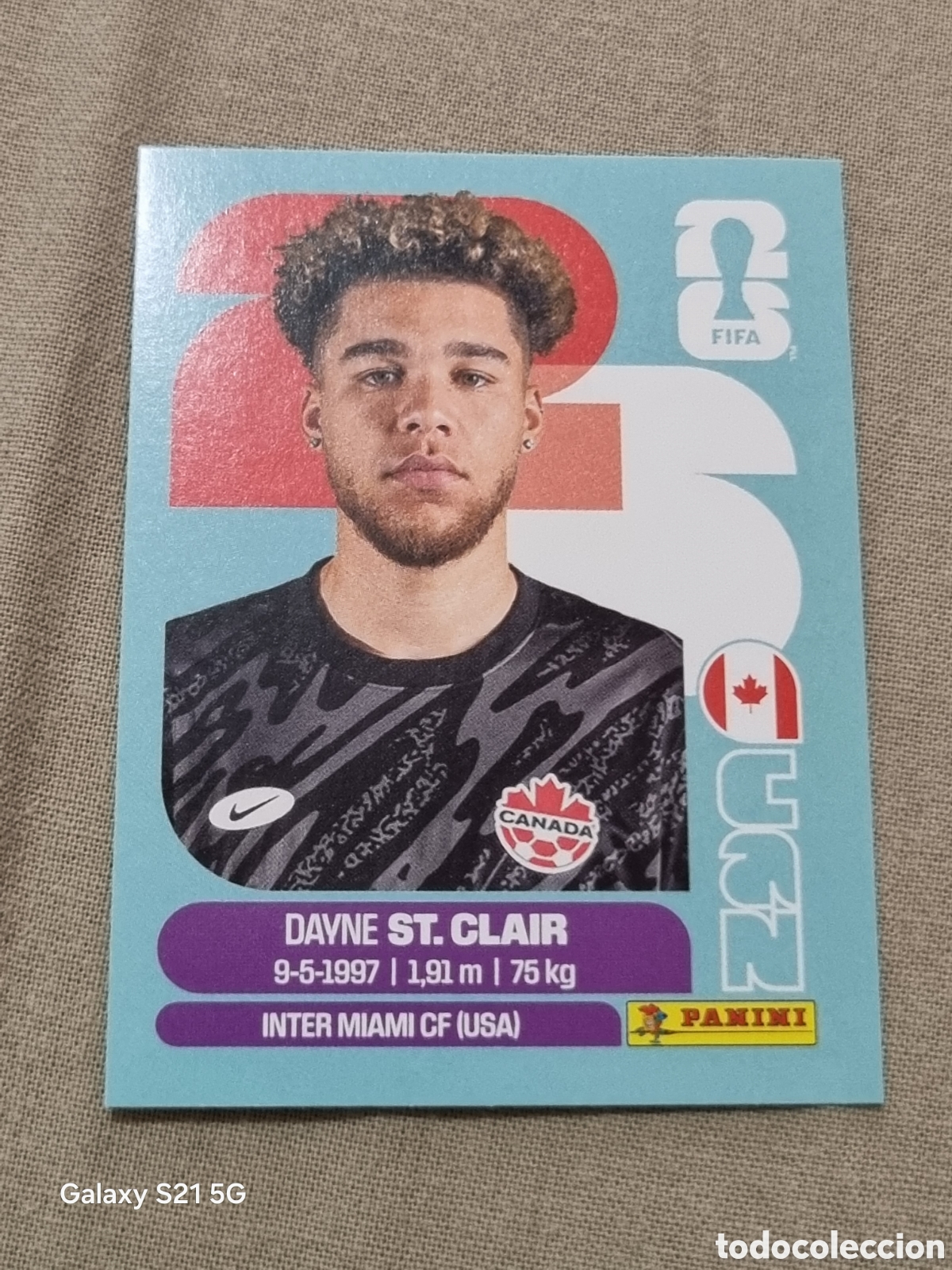 Collectable Antique Stickers: 2 - ST.CLAIR , CANAD&Aacute; FIFA WORLD CUP 2026