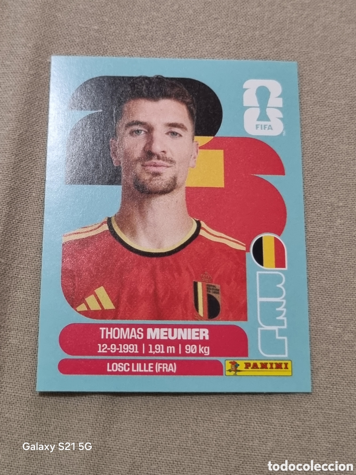 Collectable Antique Stickers: 8 - MEUNIER , B&Eacute;LGICA FIFA WORLD CUP