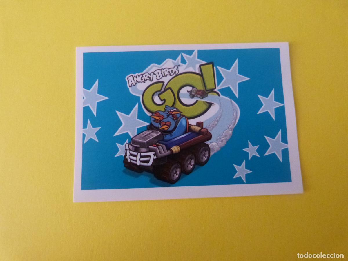 Collectable Antique Stickers: CROMO DE ANGRY BIRDS GO SIN PEGAR N&ordm; 63 A&Ntilde;O 2013 DEL ALBUM ANGRY BIRDS GO DE GIRO-MAX