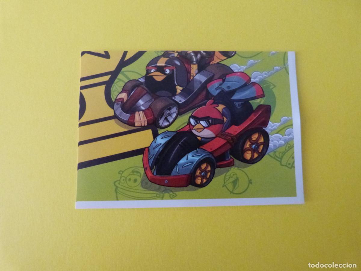 Coleccionismo Cromos antiguos: CROMO DE ANGRY BIRDS GO SIN PEGAR N&ordm; 4 A&Ntilde;O 2013 DEL ALBUM ANGRY BIRDS GO DE GIRO-MAX