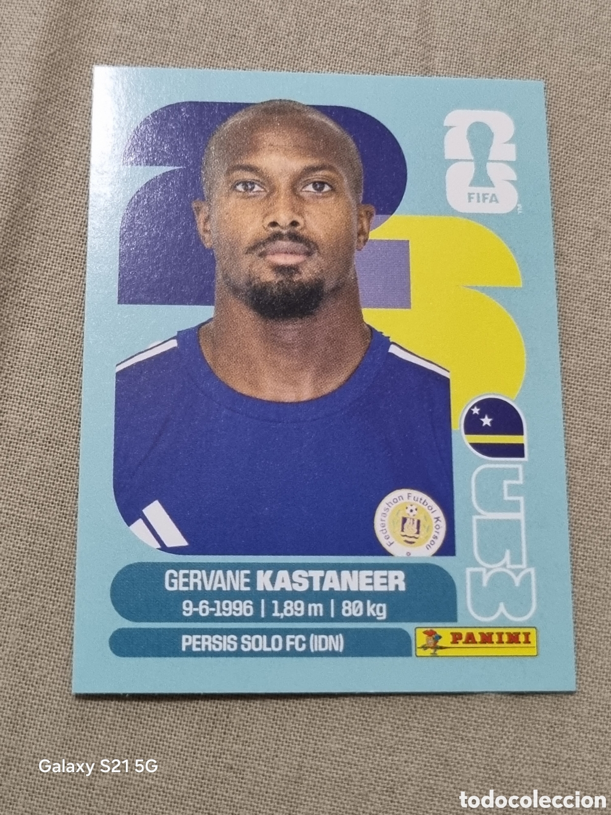 Coleccionismo Cromos antiguos: 19 - KASTANEER , CURACAO FIFA WORLD CUP 2026