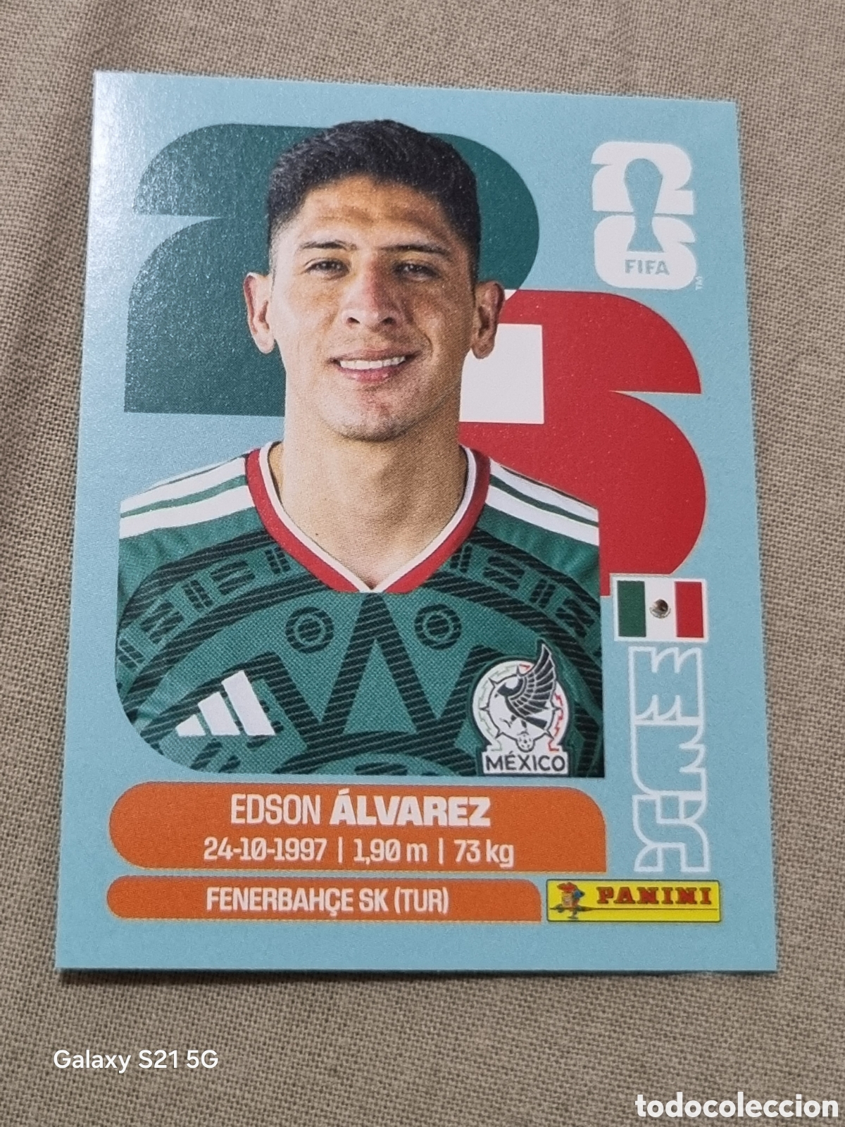 Coleccionismo Cromos antiguos: 10 - &Aacute;LVAREZ, M&Eacute;XICO FIFA WORLD CUP 2026
