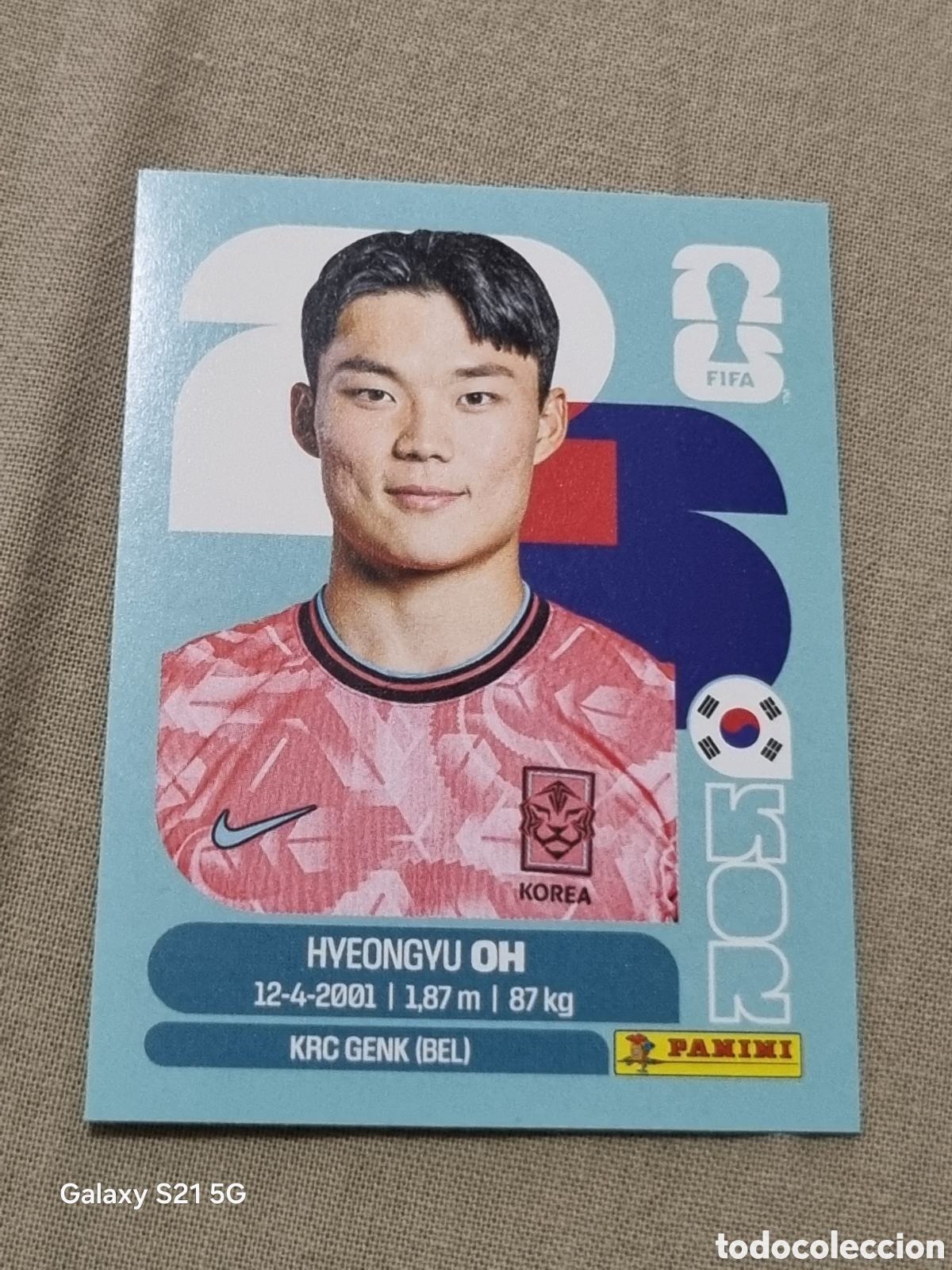 Coleccionismo Cromos antiguos: 20 - OH , KOREA FIFA WORLD CUP 2026