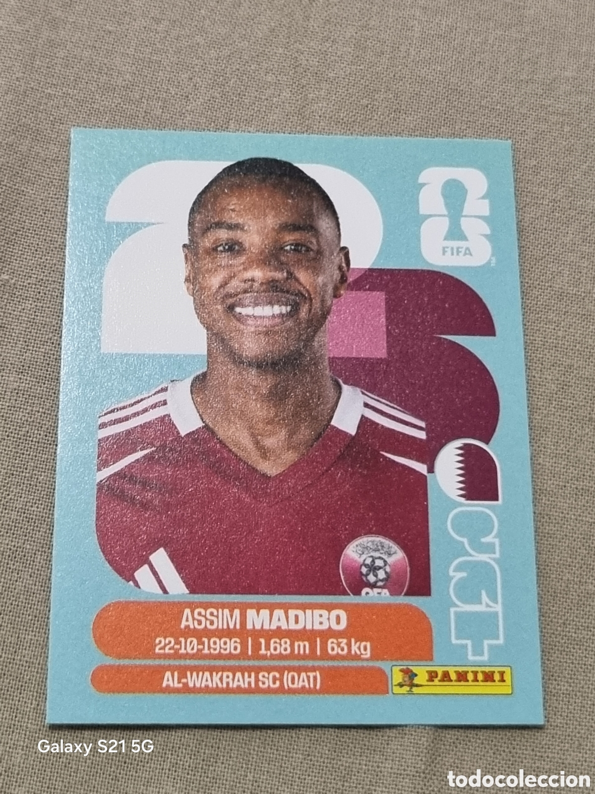 Coleccionismo Cromos antiguos: 11 - MADIBO , QATAR FIFA WORLD CUP 2026