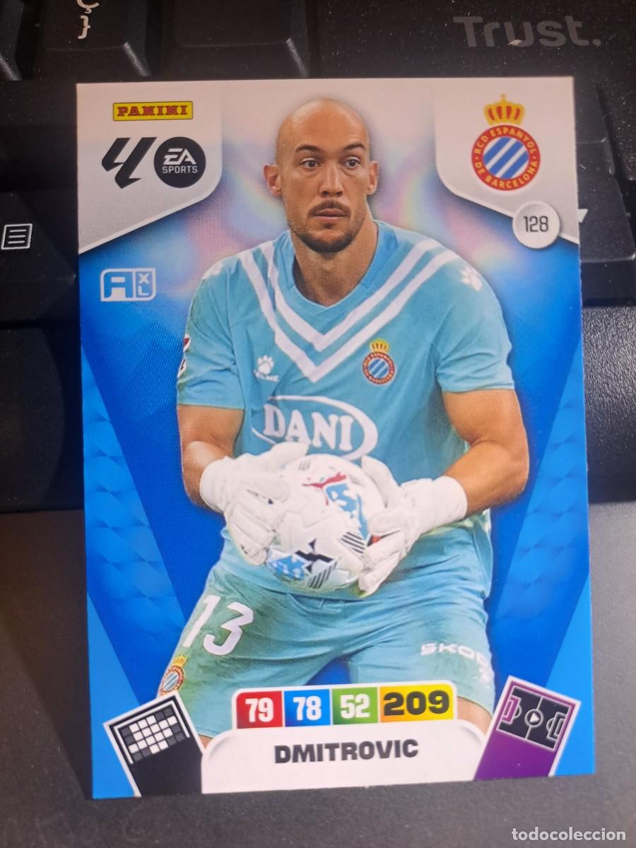 Coleccionismo Cromos antiguos: ADRENALYN XL DMITROVIC 128 ESPANYOL ESPA&Ntilde;OL CROMO LIGA 2025 2026 25 26 PANINI